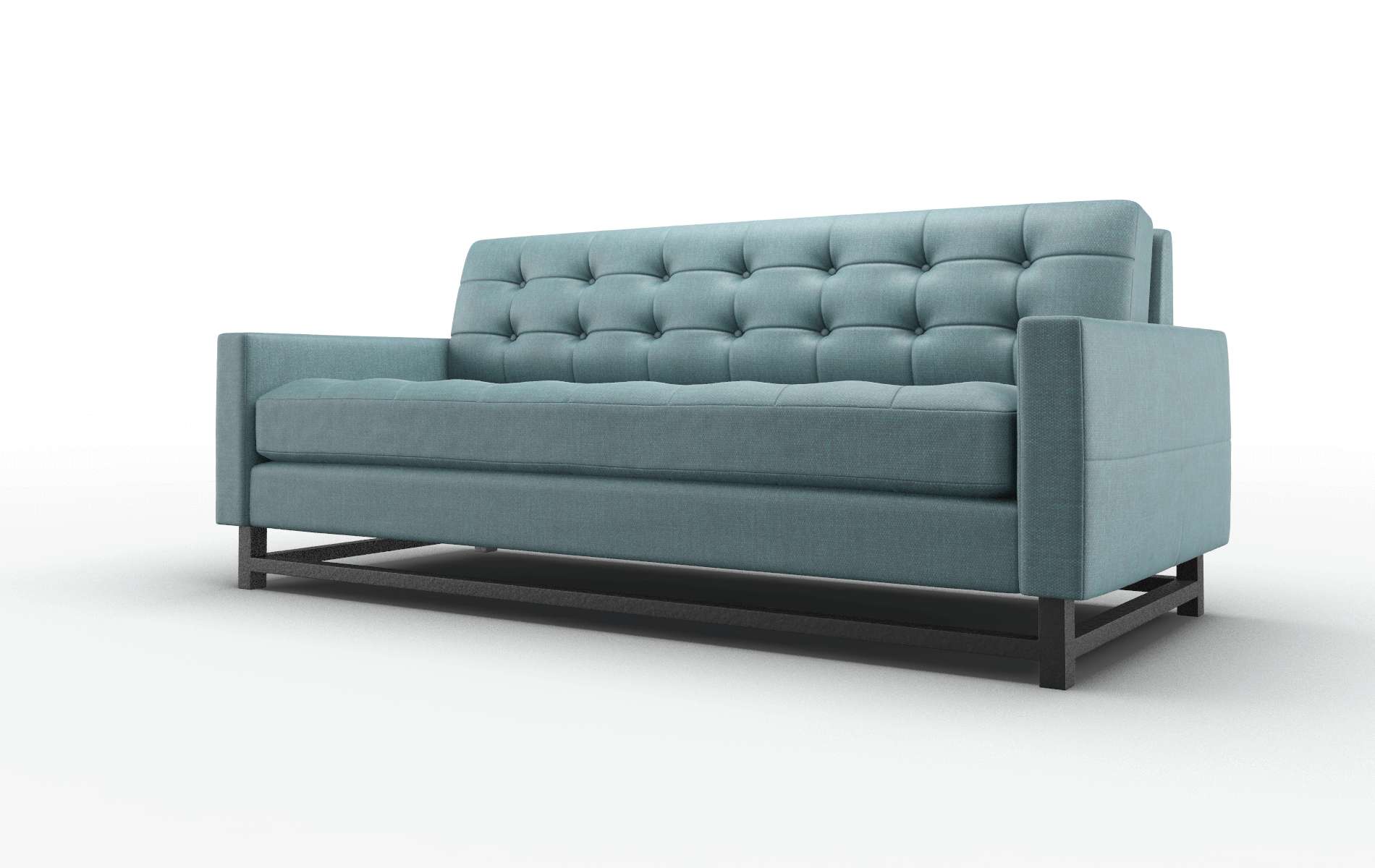 Madrid Rocket Peacock Sofa espresso legs 4