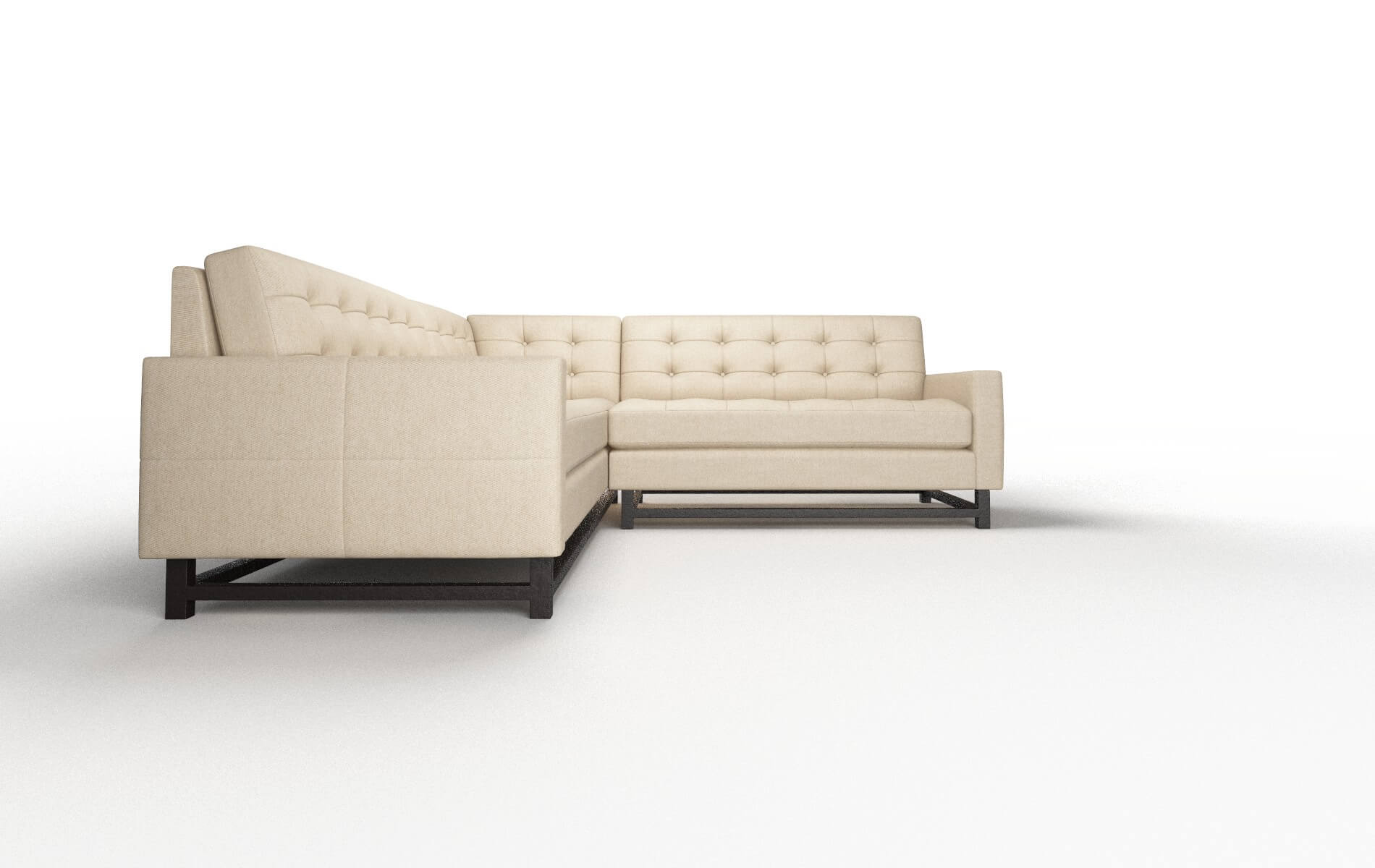 Madrid Royale Mondo Sectional espresso legs 2