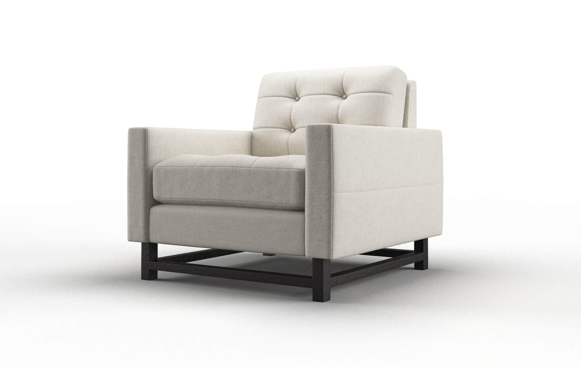 Madrid Sasha Linen Chair espresso legs 4