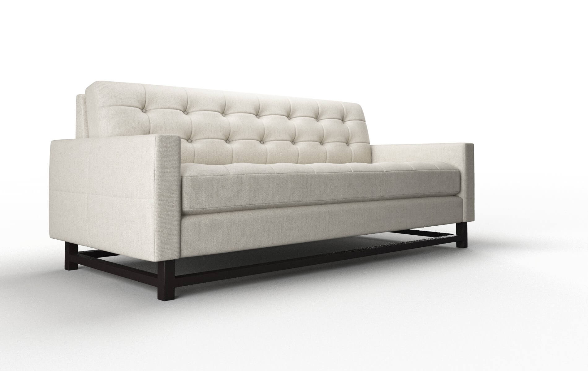 Madrid Sasha Linen Sofa espresso legs 2