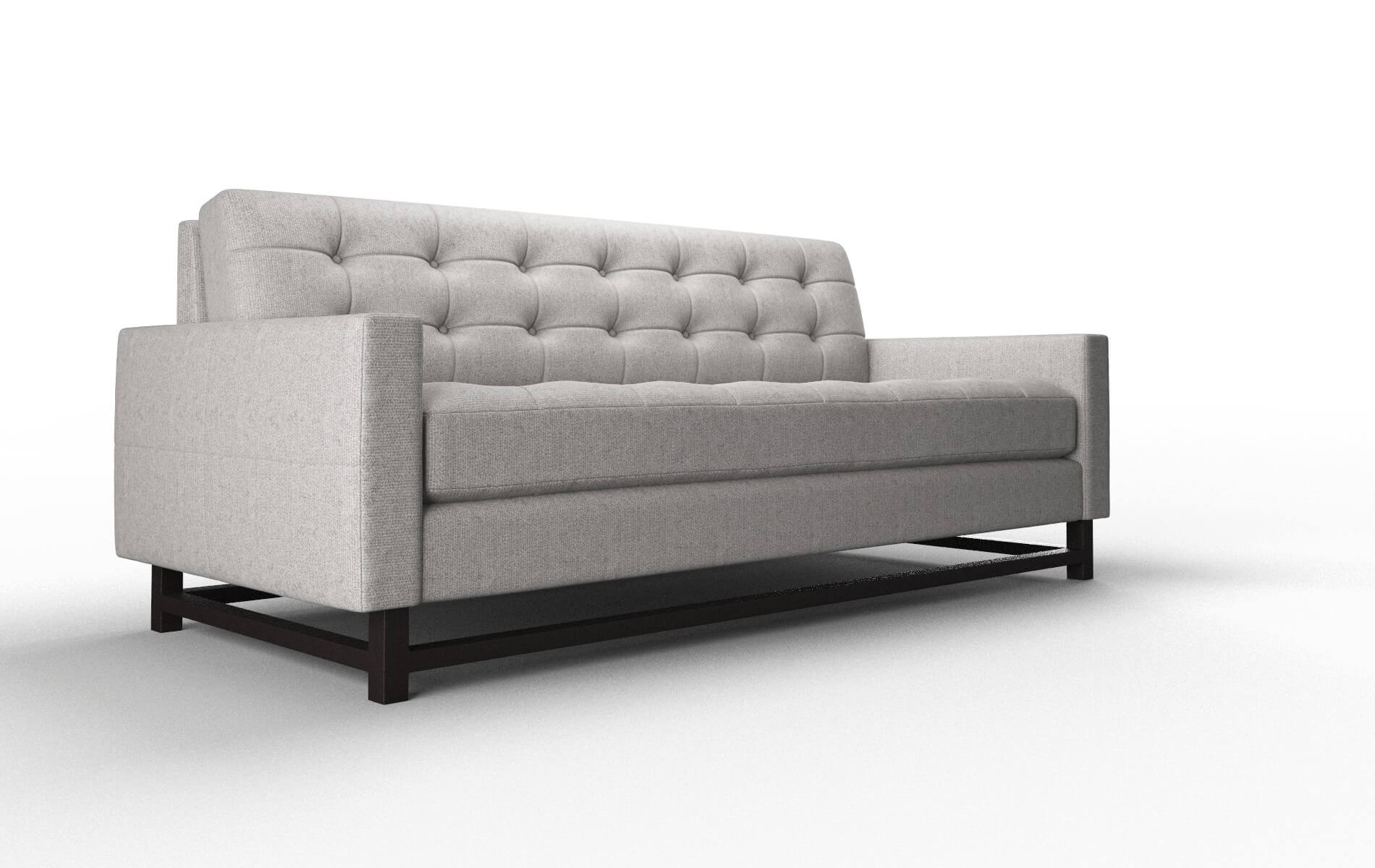 Madrid Sasha Silver Sofa espresso legs 2