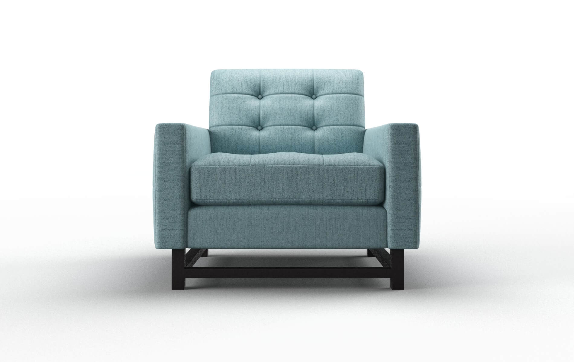 Madrid Sasha Teal chair espresso legs