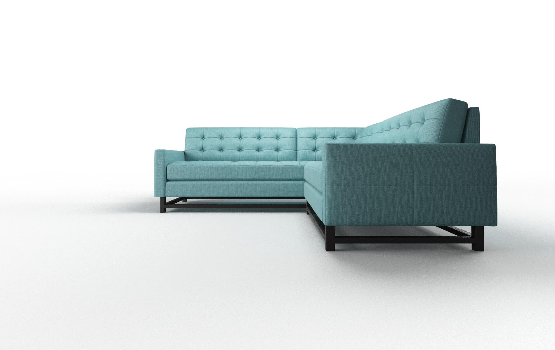 Madrid Simplex Aquavita Sectional espresso legs 5