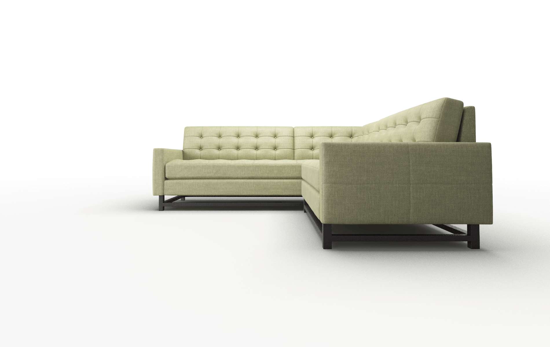 Madrid Simplex Sour_apple Sectional espresso legs 5