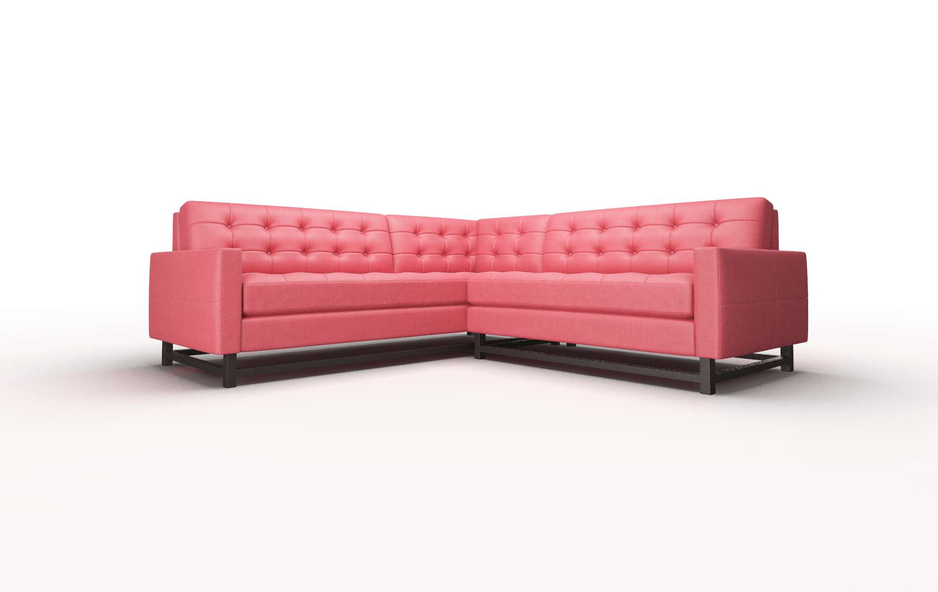 Madrid Sorrento Berry Sectional espresso legs 1