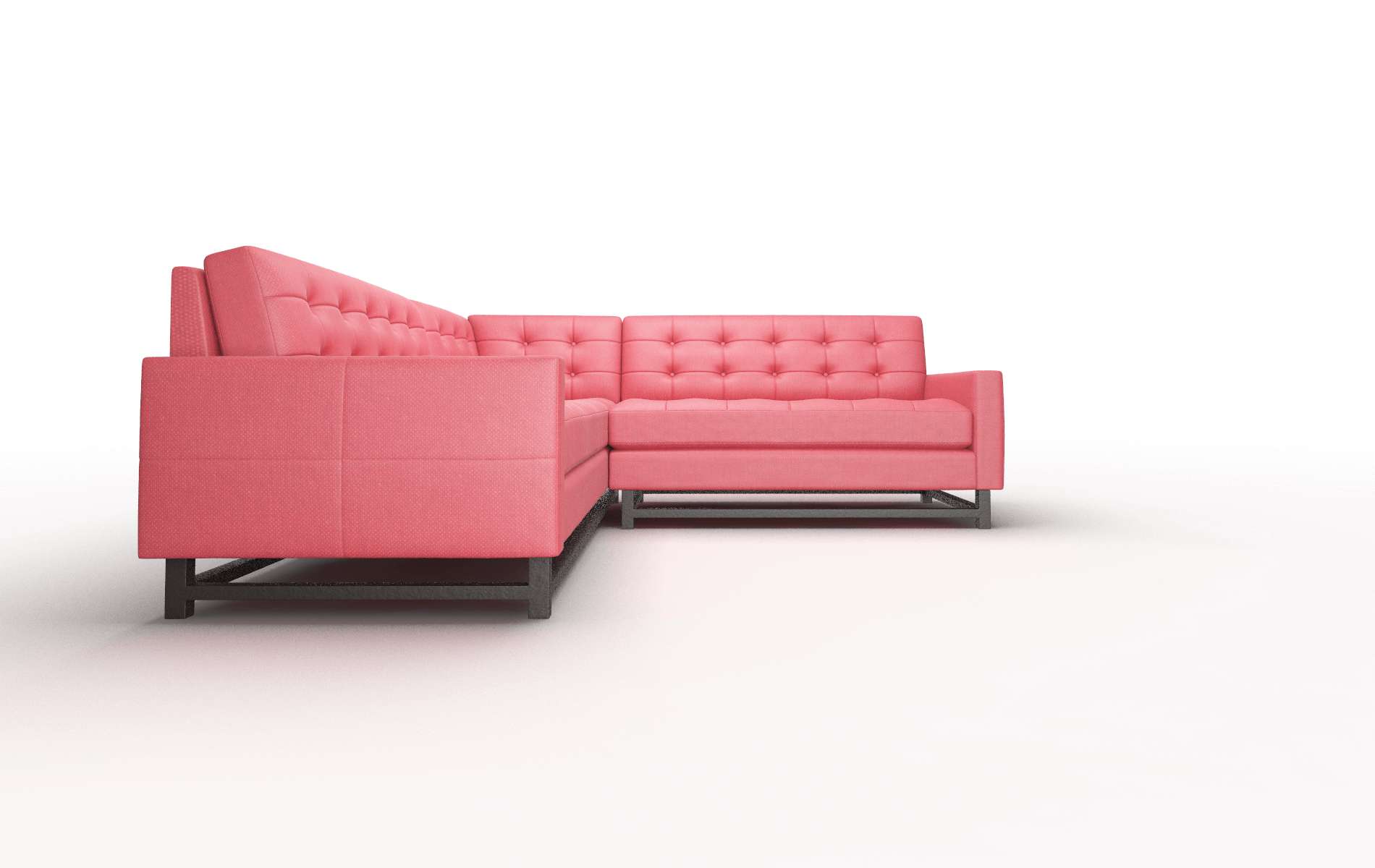 Madrid Sorrento Berry Sectional espresso legs 2