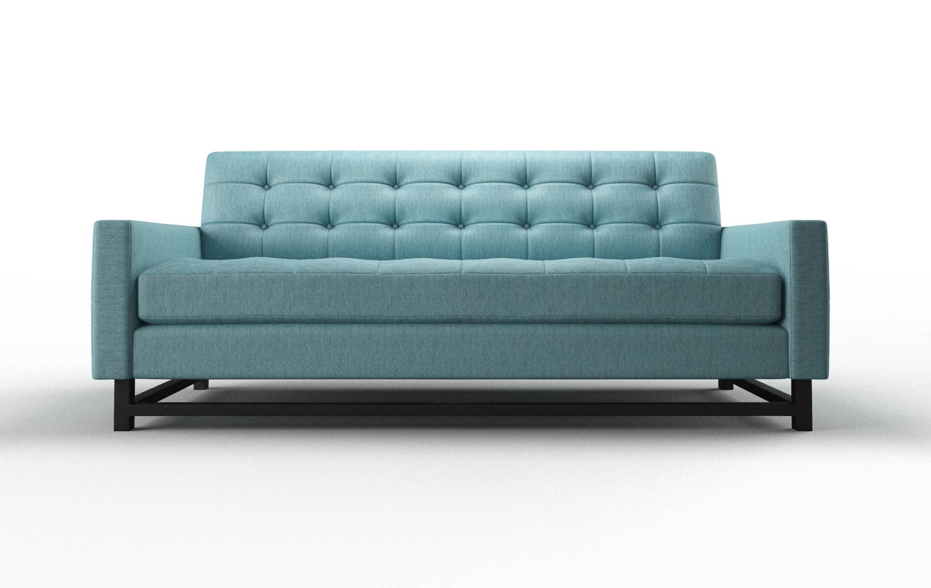 Madrid Sorrento denim Sofa Espresso Legs  1
