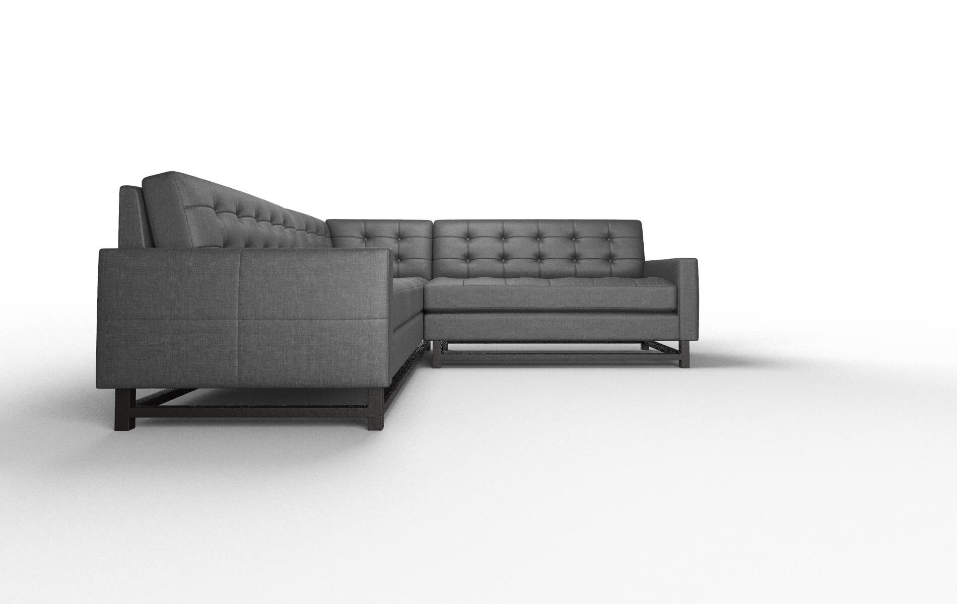 Madrid Sosoftness 54 Sectional espresso legs 2