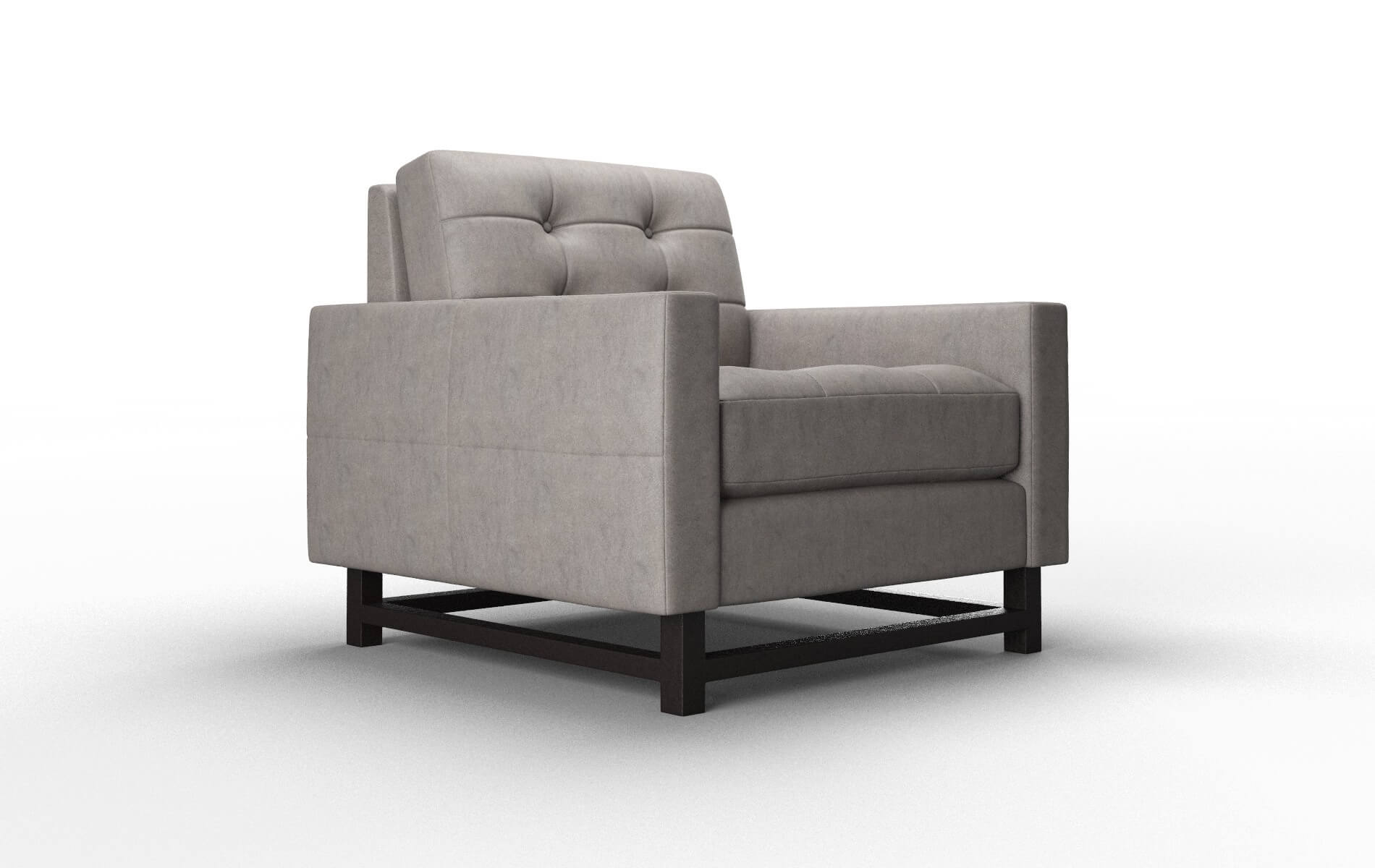 Madrid Suave Slate Chair espresso legs 2