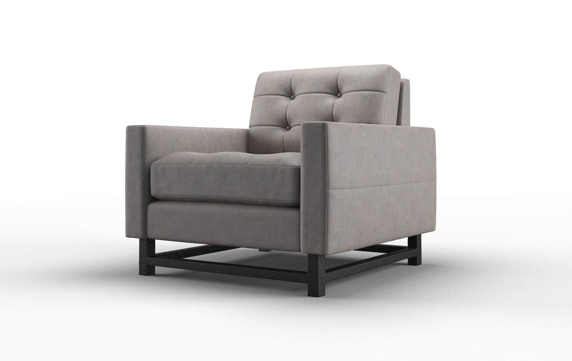 Madrid Suave Slate Chair espresso legs 4