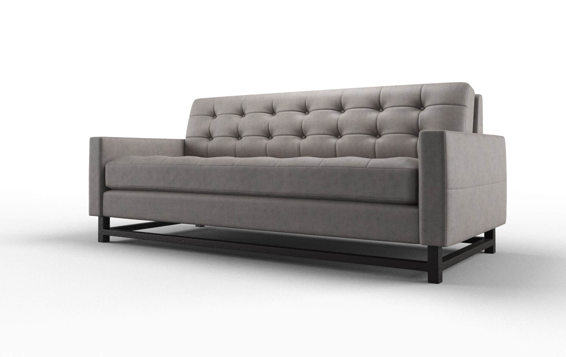 Madrid Suave Slate Sofa espresso legs 4