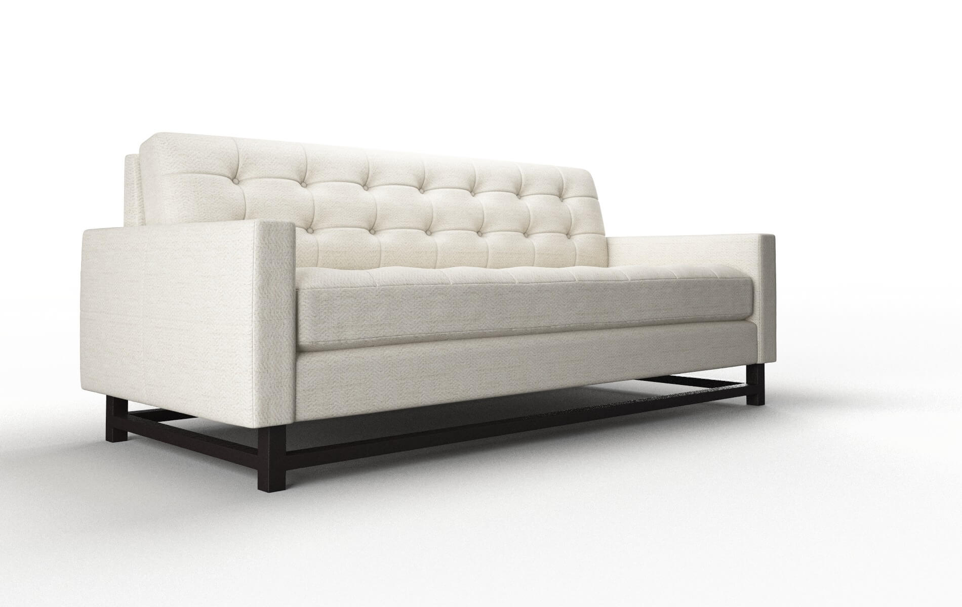 Madrid Venus Cream Sofa espresso legs 2