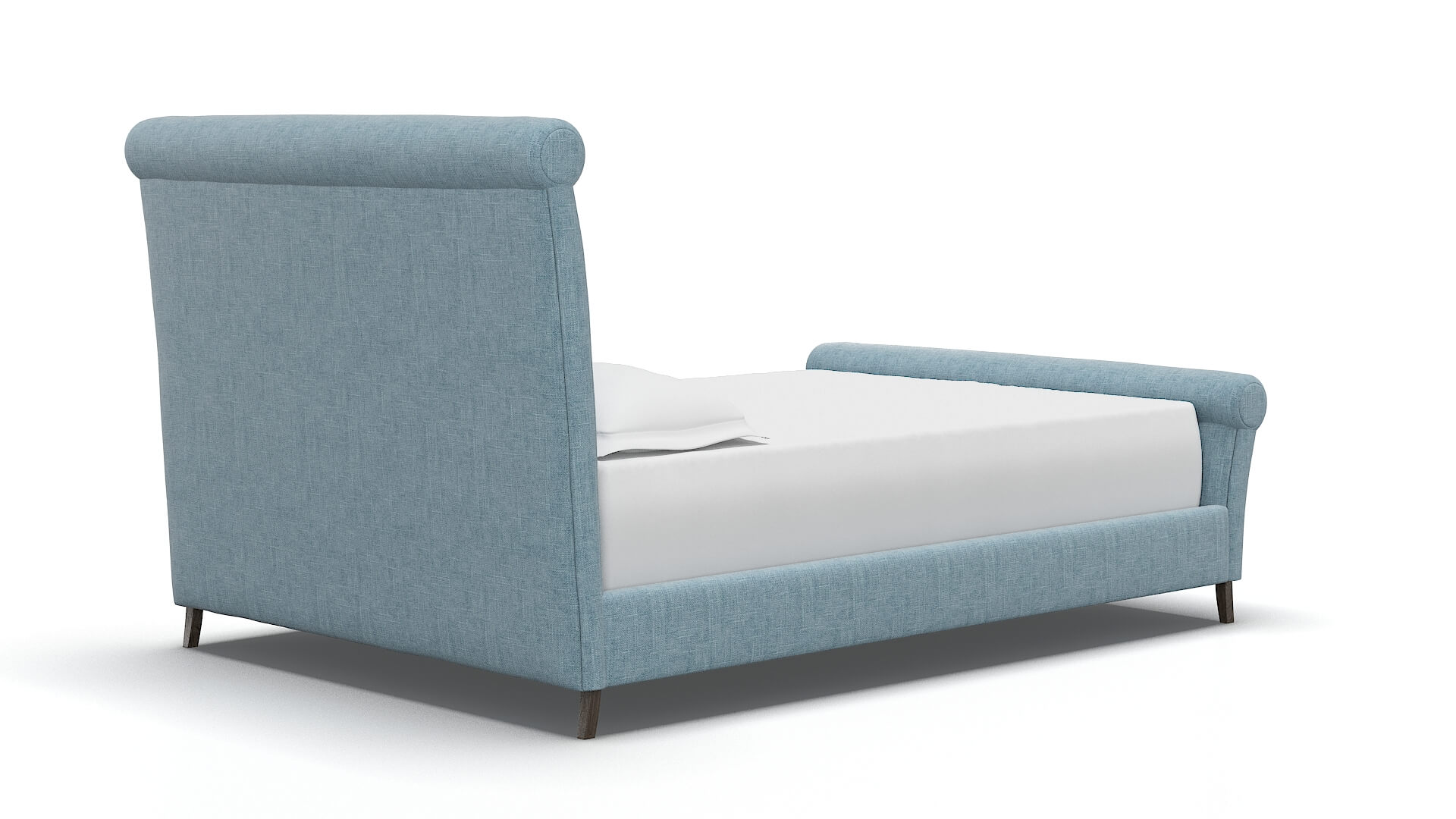 Maja Atlas Turquoise Bed espresso legs 4