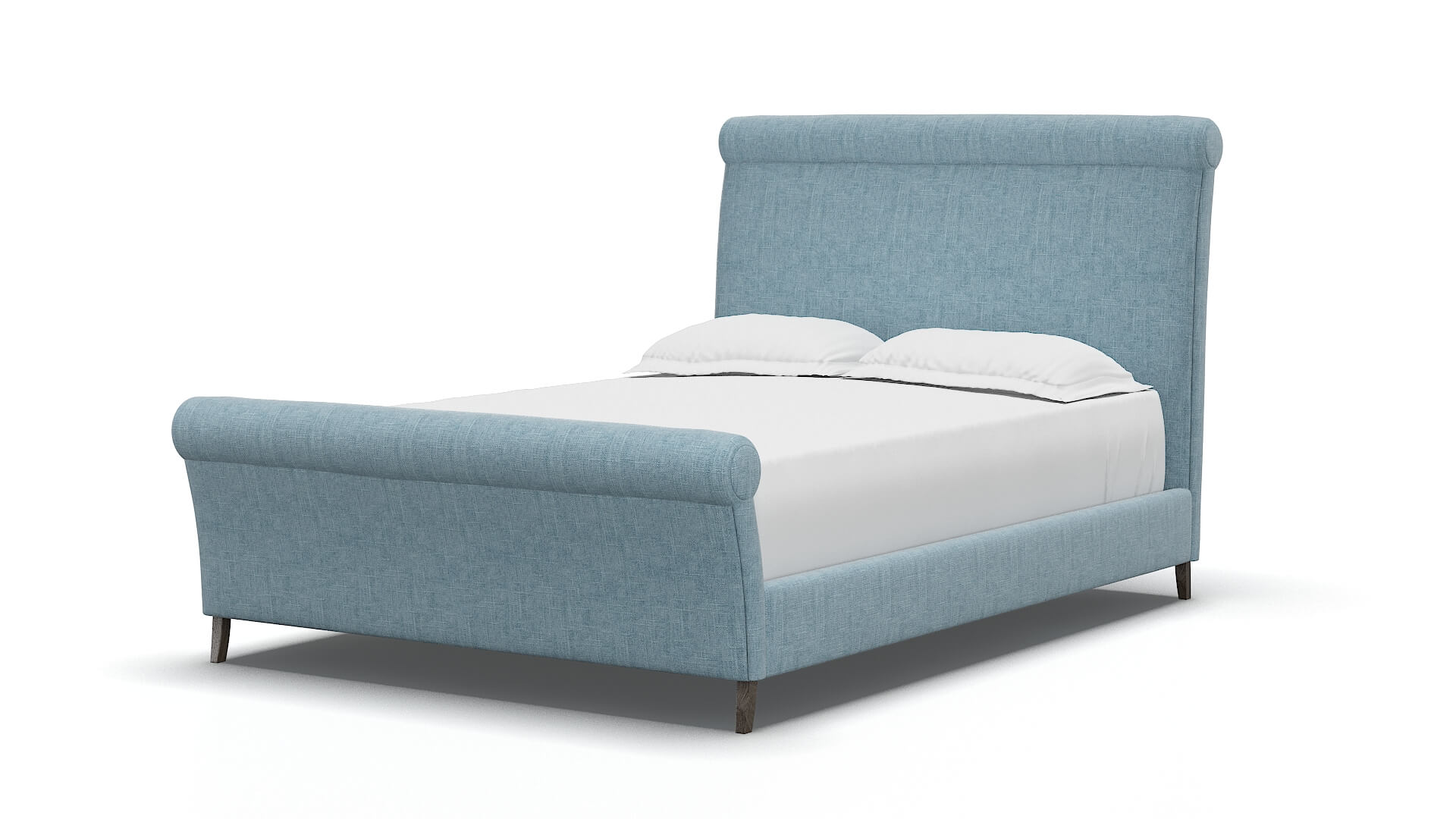 Maja Atlas Turquoise Bed espresso legs 5
