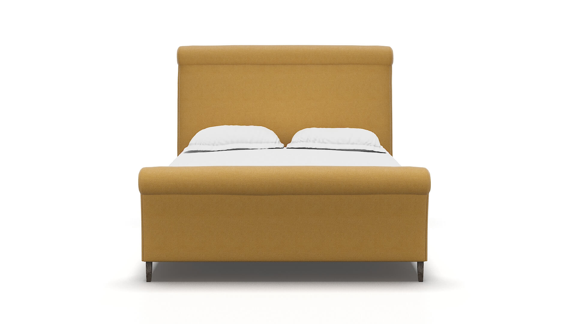 Maja Bella Amber Bed espresso legs 1