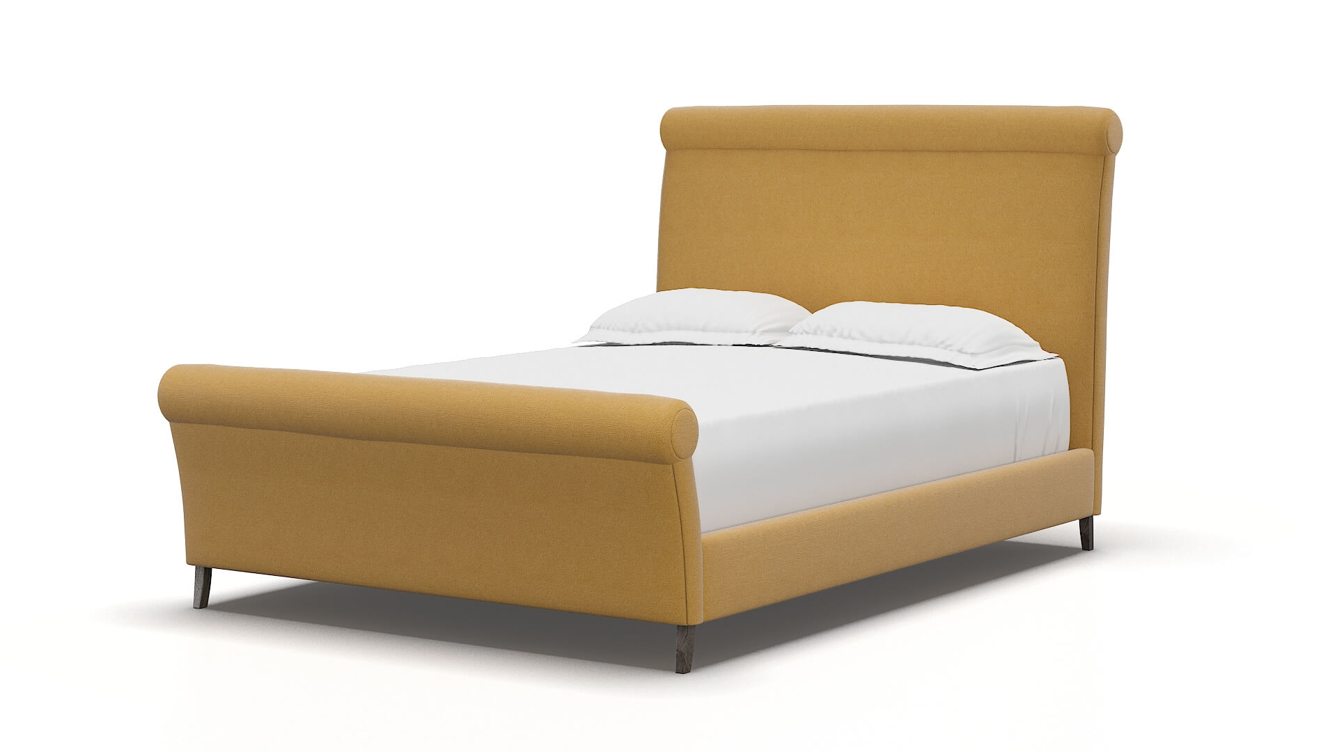 Maja Bella Amber Bed espresso legs 5