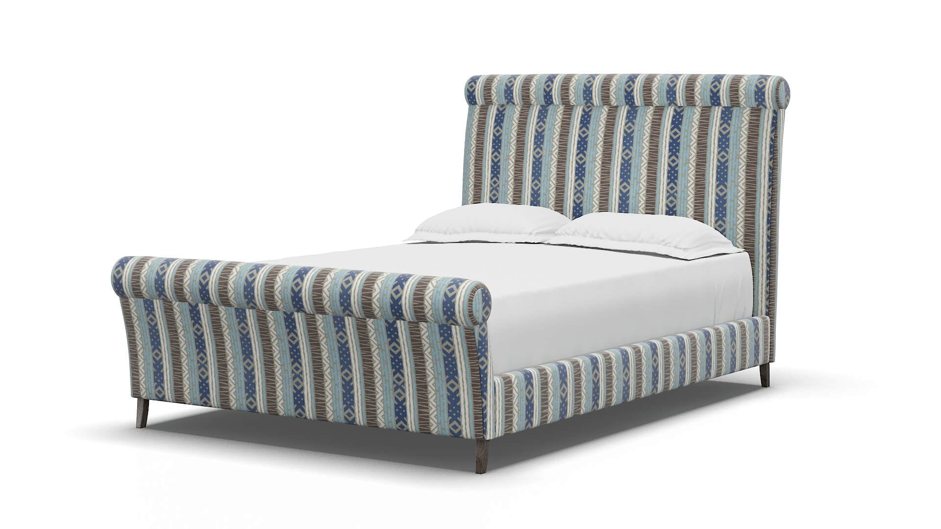 Maja Bodhi Indigo Bed espresso legs 5