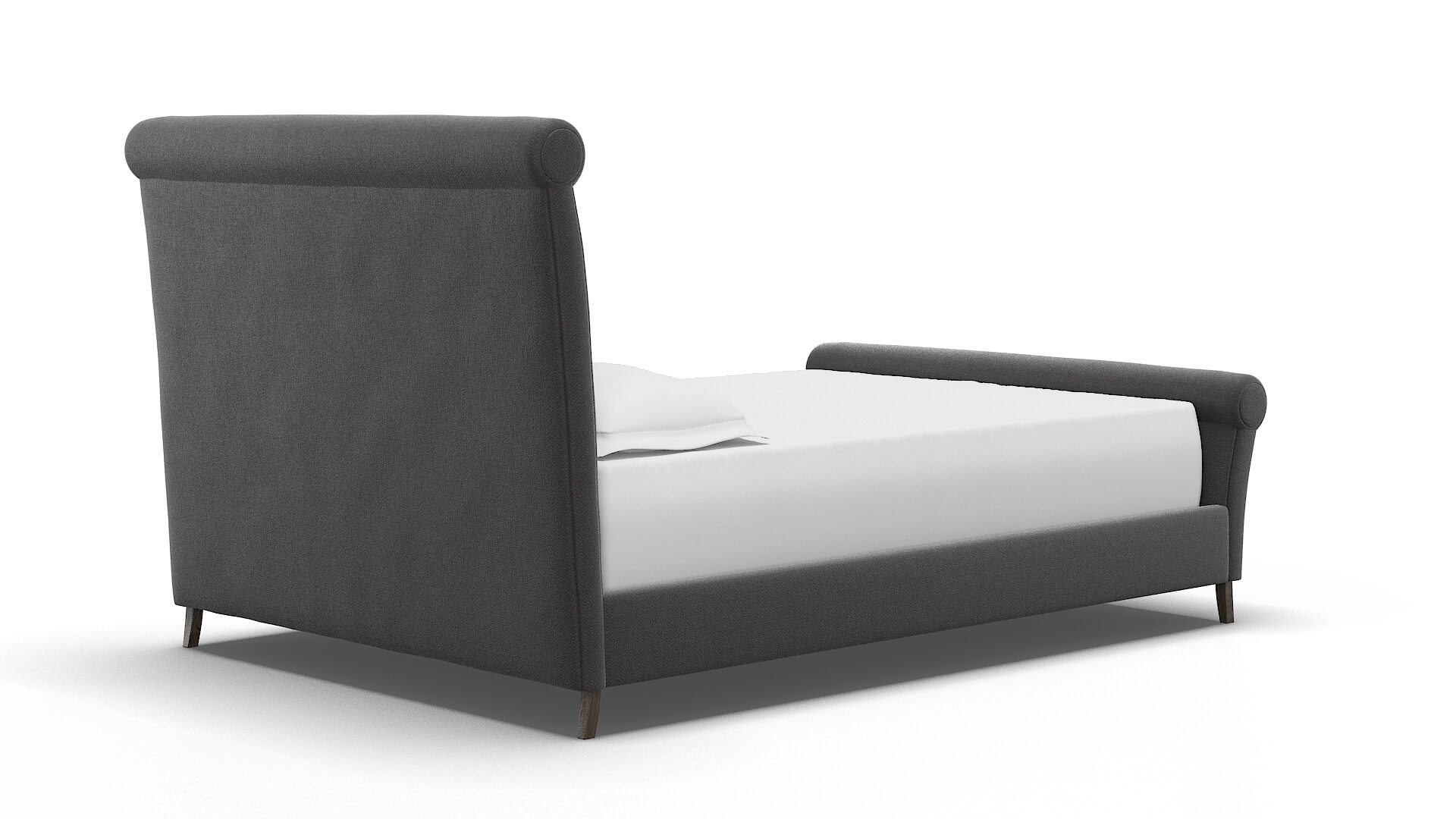 Maja Catalina Charcoal Bed espresso legs 4