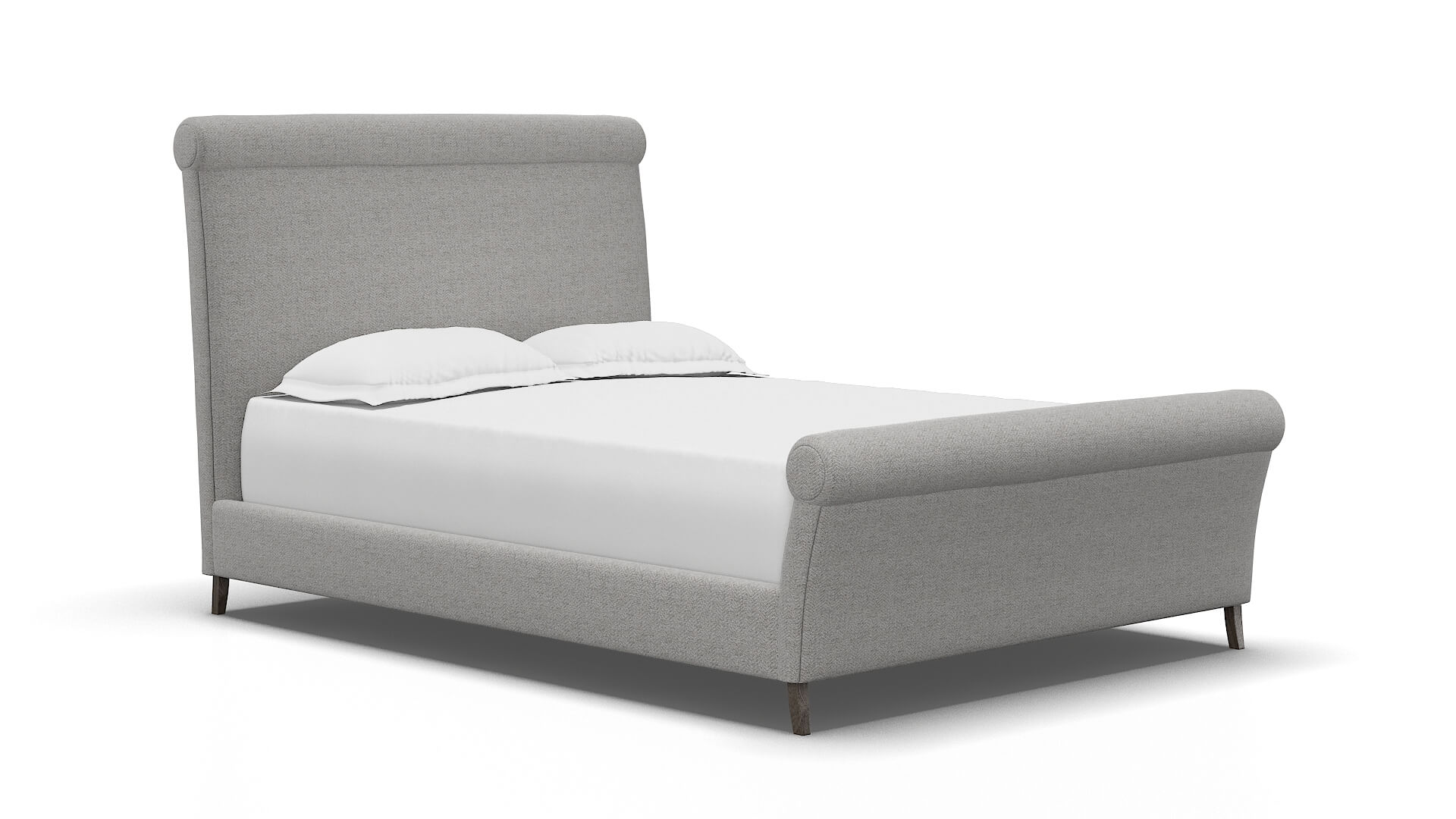 Maja Catalina Silver Bed espresso legs 2