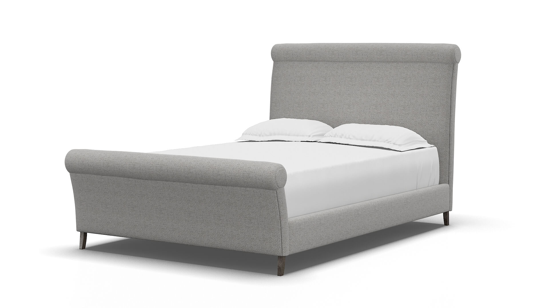 Maja Catalina Silver Bed espresso legs 5