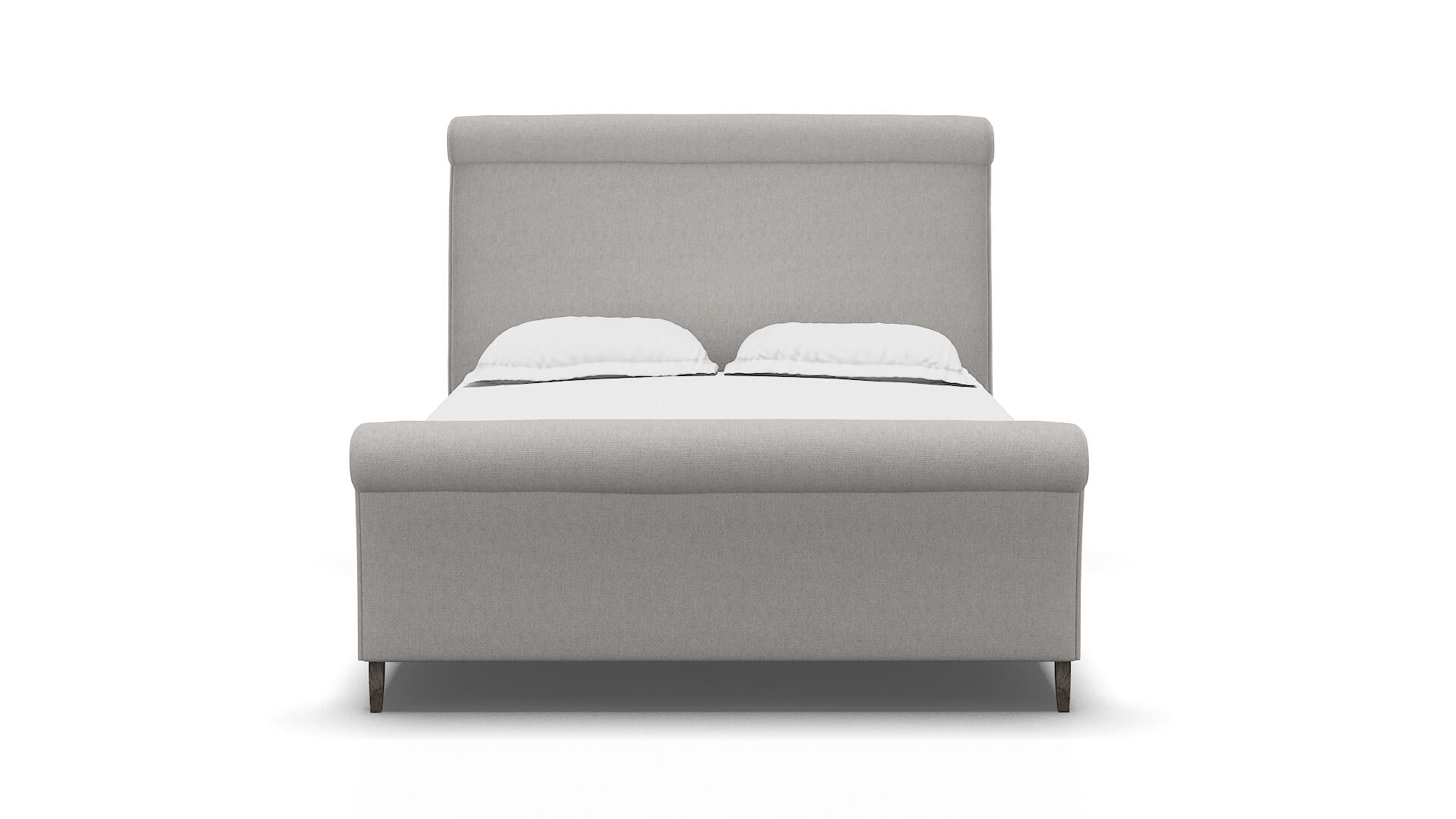 Maja Cosmo Silver Bed espresso legs 1