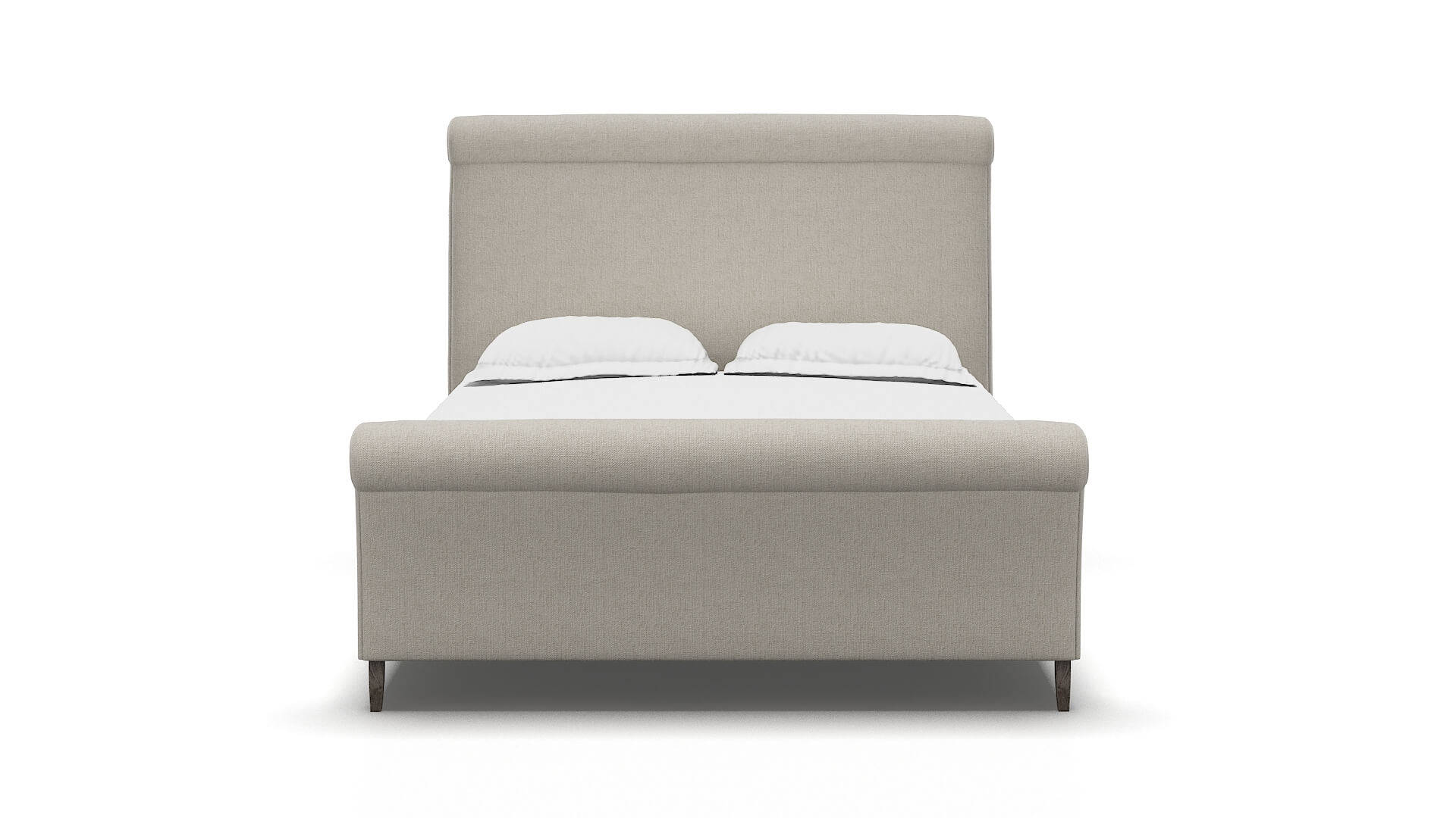 Maja Insight Dove Bed espresso legs 1