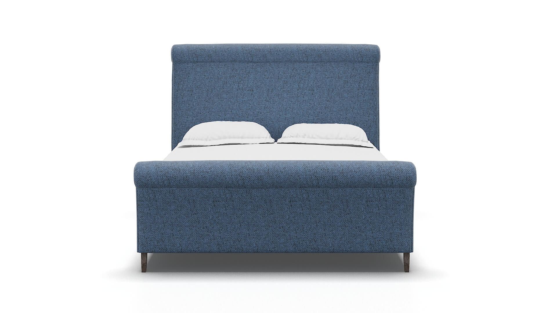 Maja Leslie Indigo Bed espresso legs 1