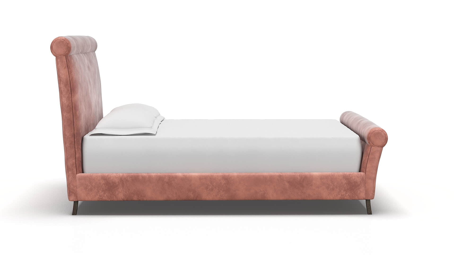 Maja Naples Blush Bed espresso legs 3