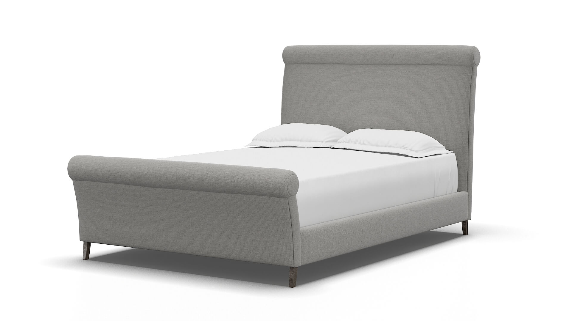 Maja Parker Silver Bed espresso legs 5