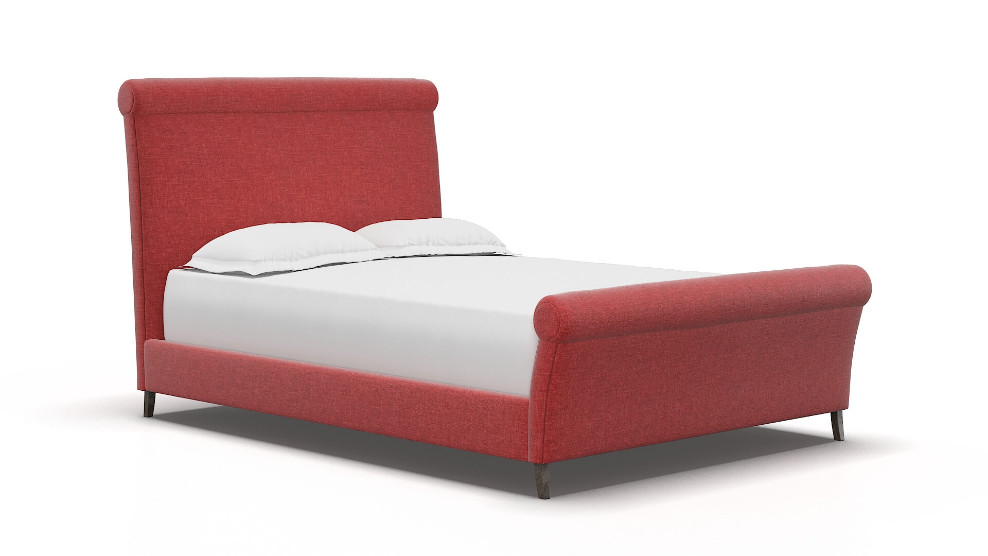 Maja Royale Berry Bed espresso legs 2
