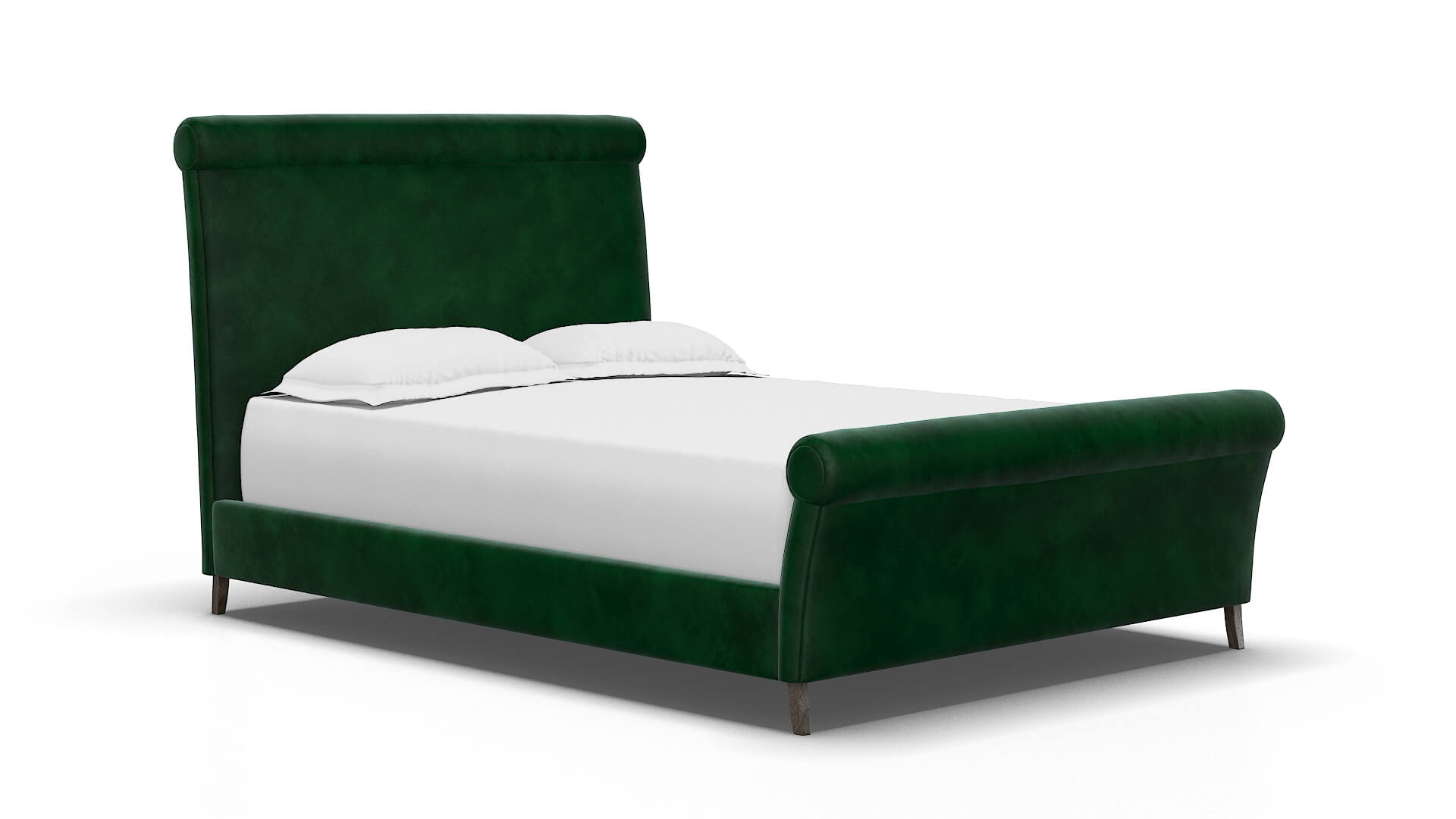 Maja Royale Evergreen Bed espresso legs 2