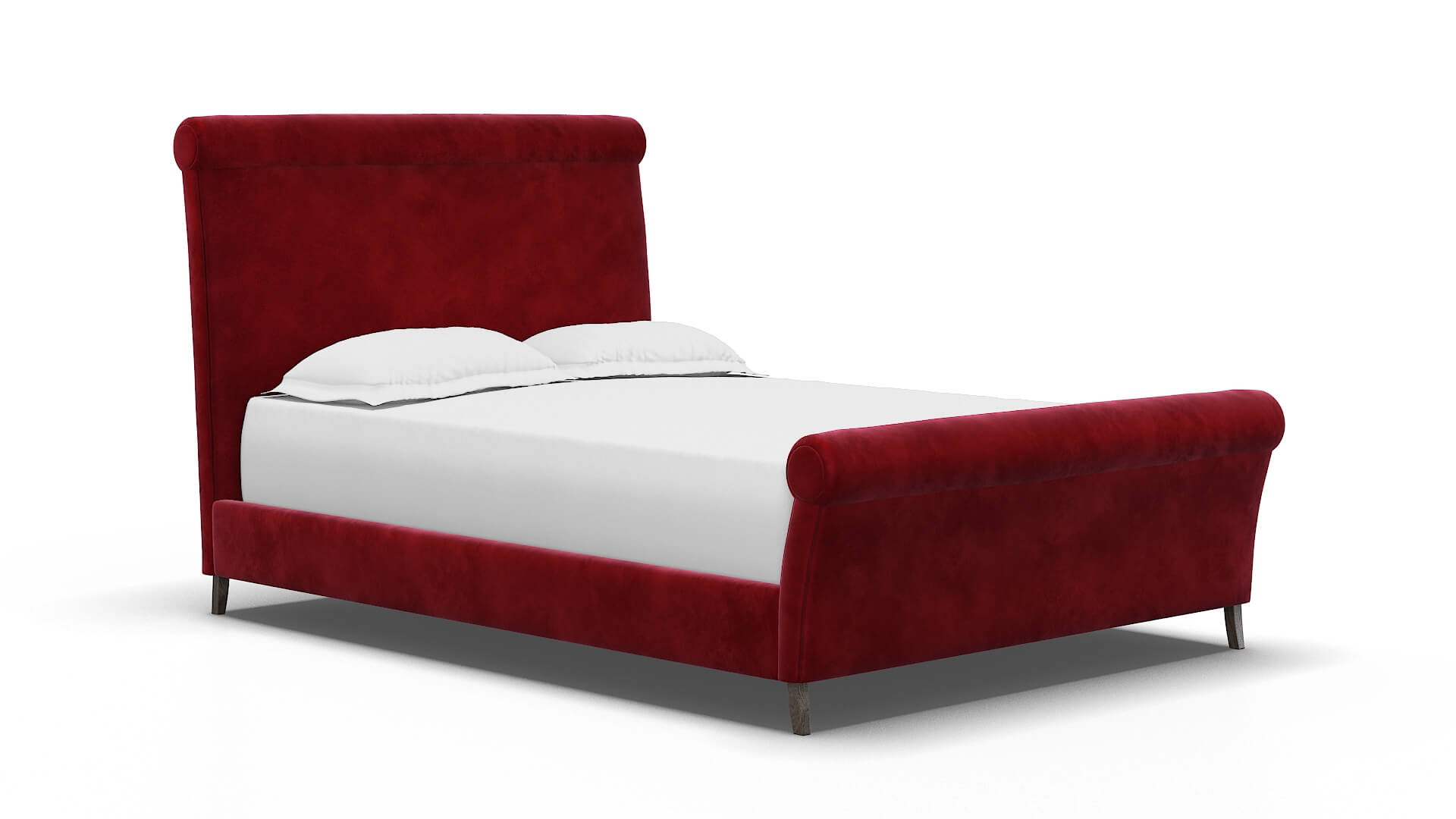 Maja Royale Ruby Bed espresso legs 2