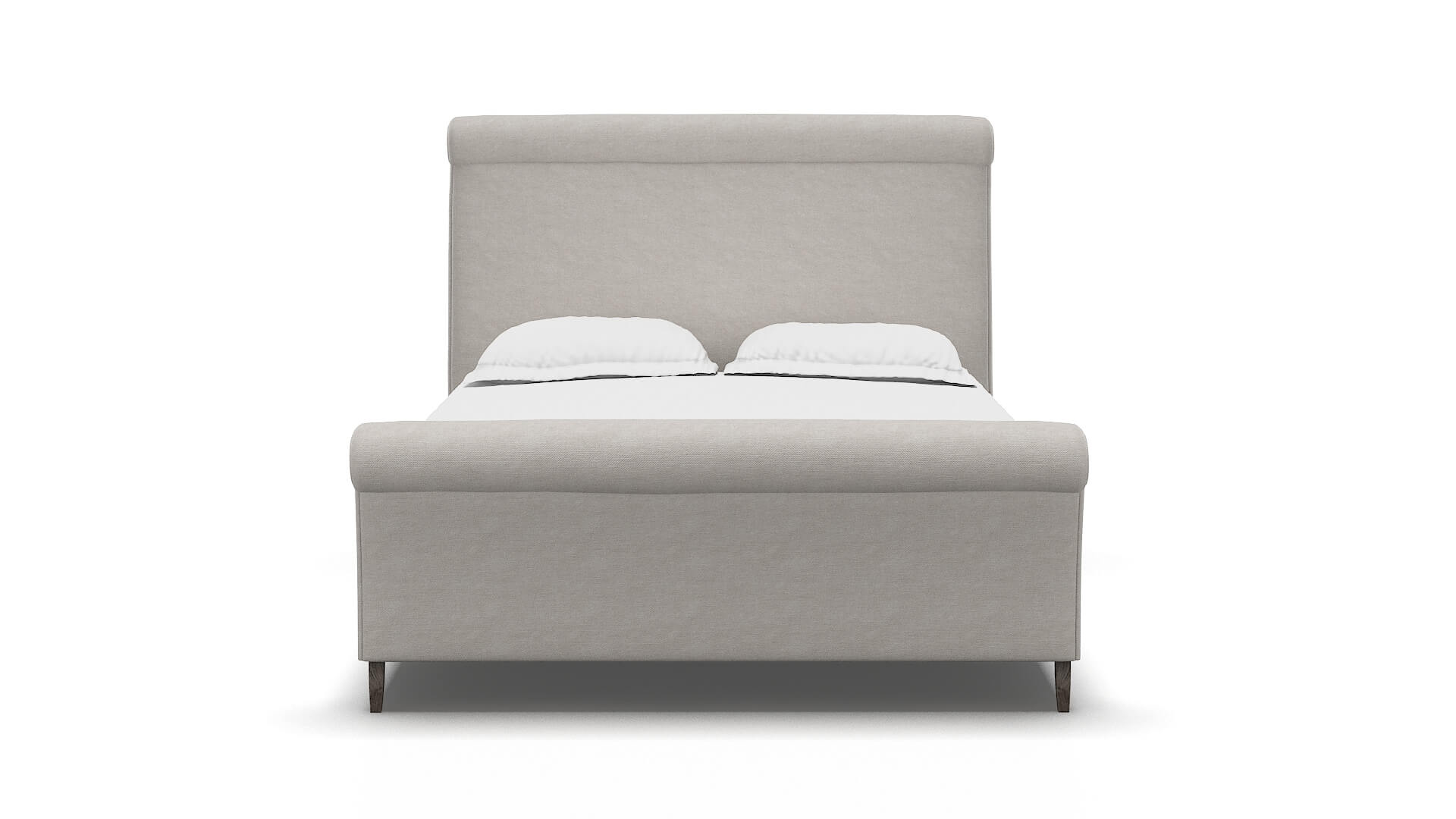 Maja Suave Dove Bed espresso legs 1