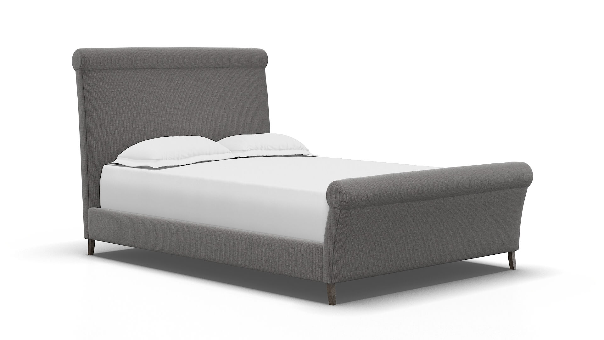 Maja Terrain Oatmeal Bed espresso legs 2
