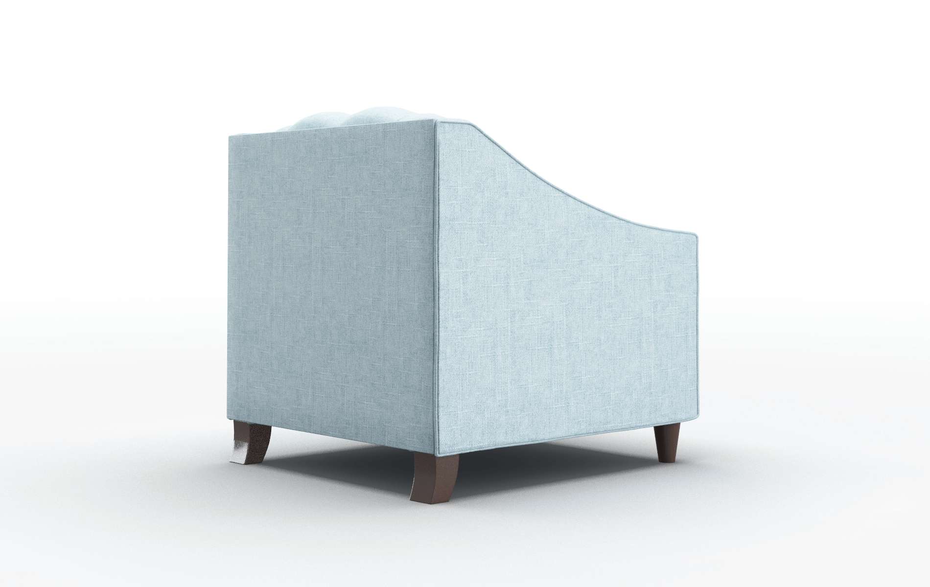 Manchester Atlas Turquoise Chair espresso legs 5