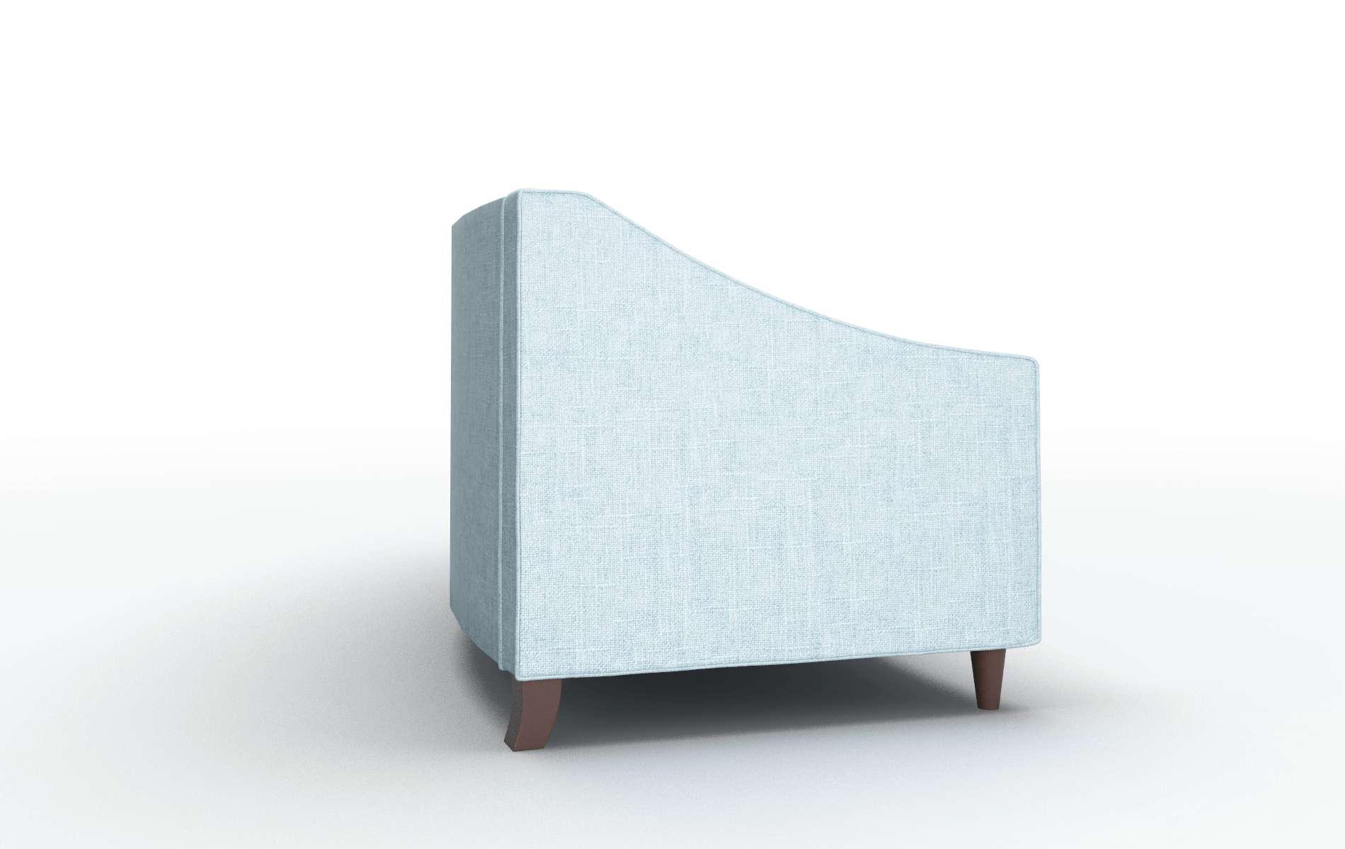 Manchester Atlas Turquoise Sofa espresso legs 3