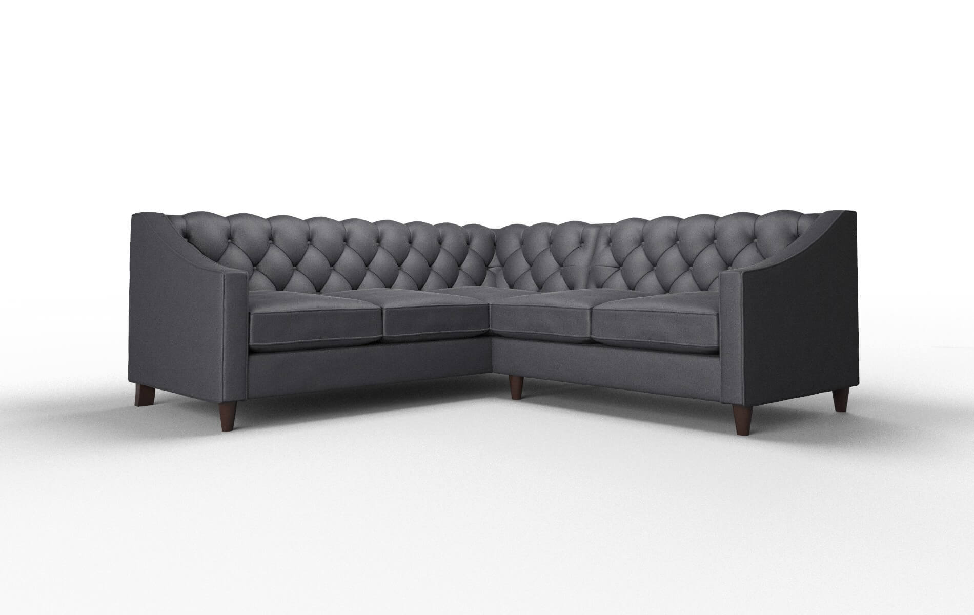 Manchester Atlas_plz Navy Sectional espresso legs 1