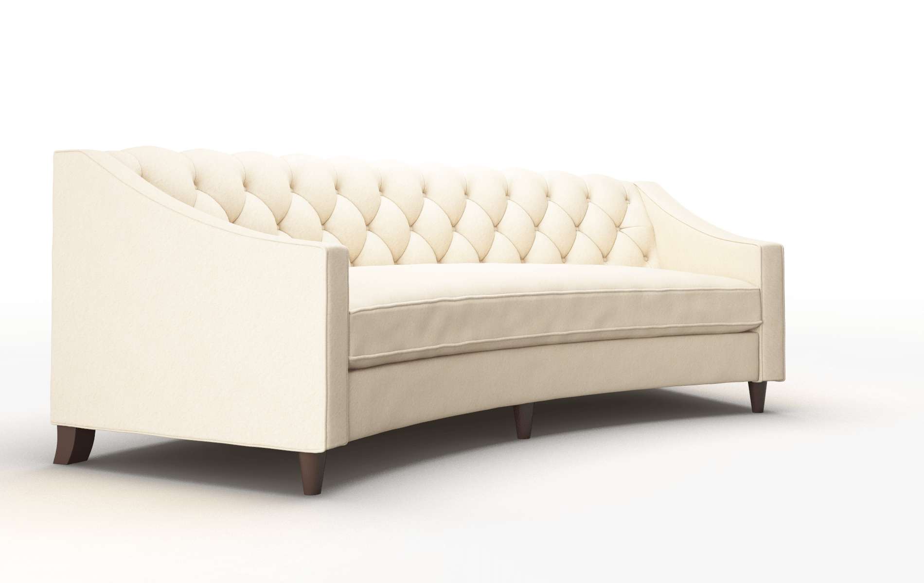 Manchester Bella Buckwheat Sofa espresso legs 2