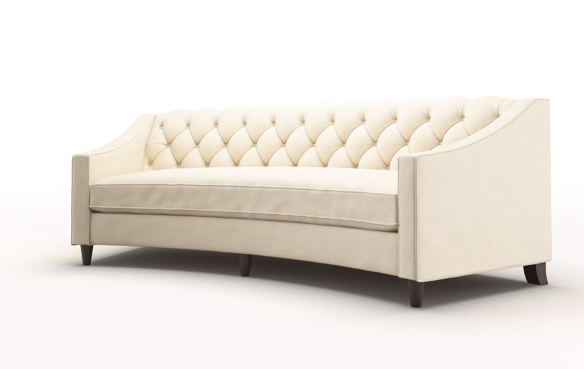 Manchester Bella Buckwheat Sofa espresso legs 4