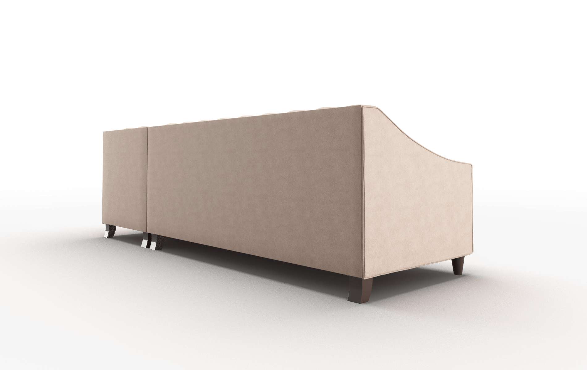 Manchester Bella Cocoa Panel espresso legs 5