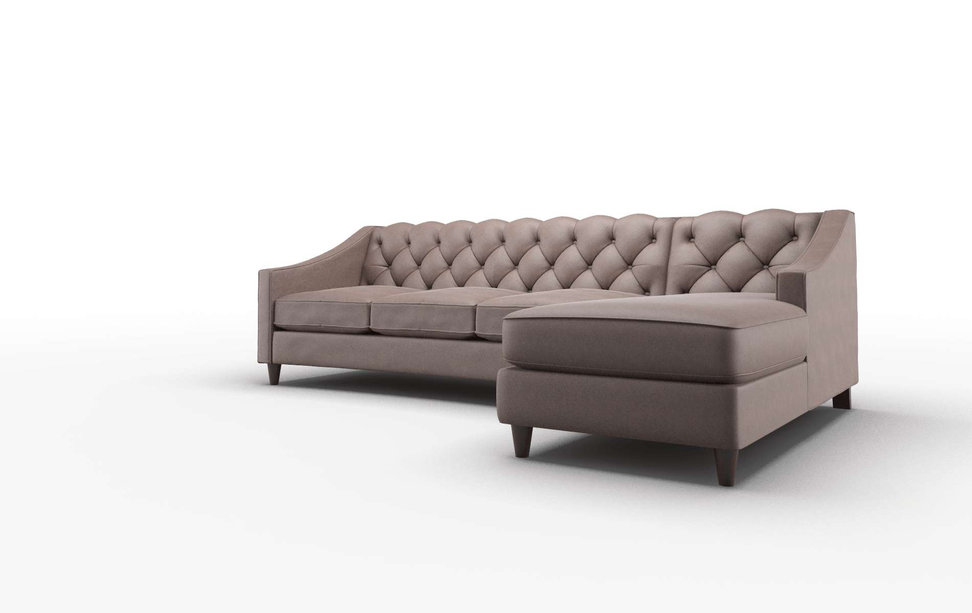 Manchester Bella Espresso Panel espresso legs 4