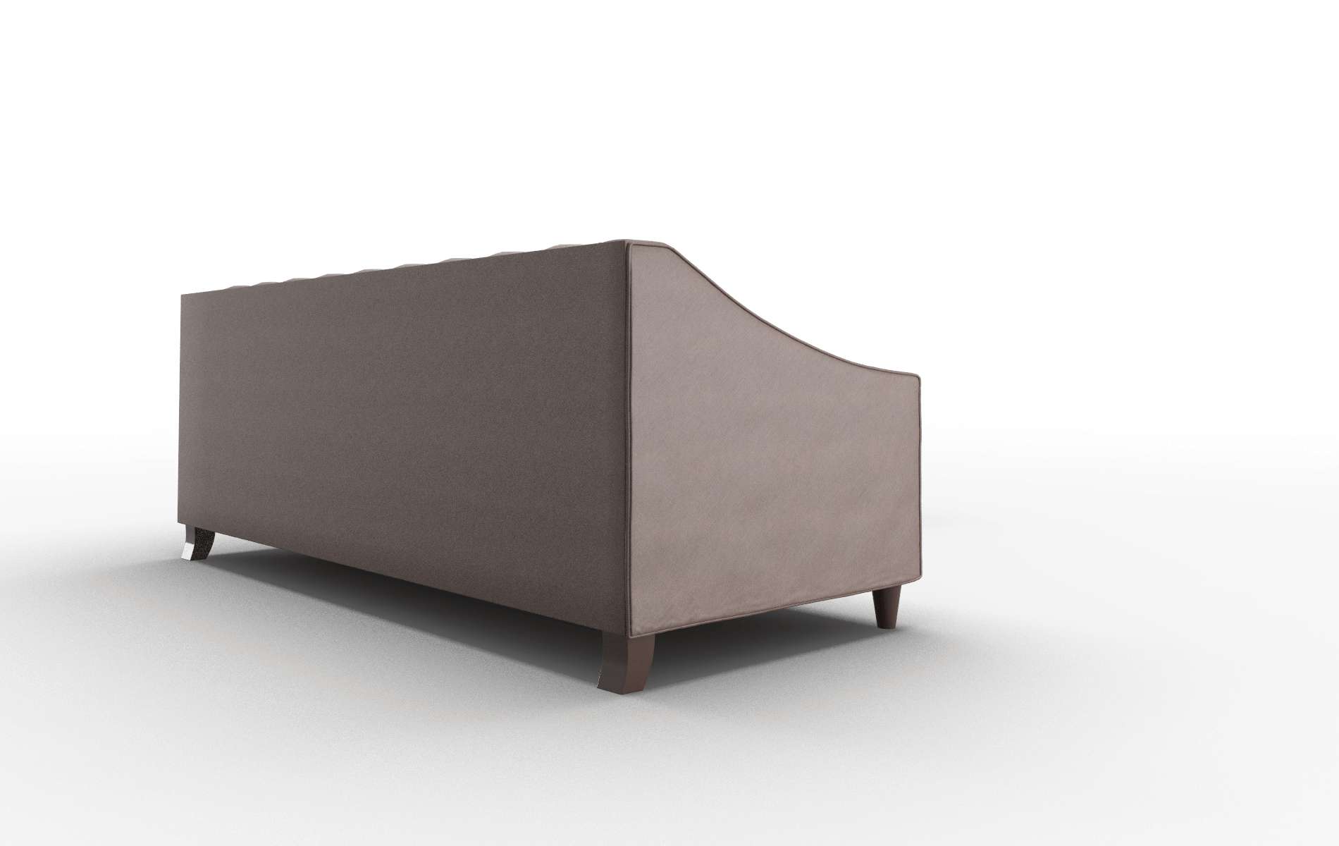 Manchester Bella Espresso Sectional espresso legs 3