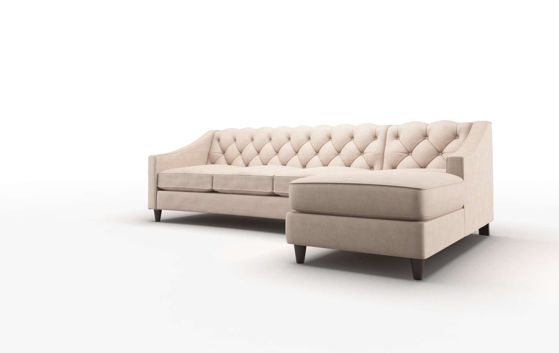 Manchester Bella Pewter Panel espresso legs 4