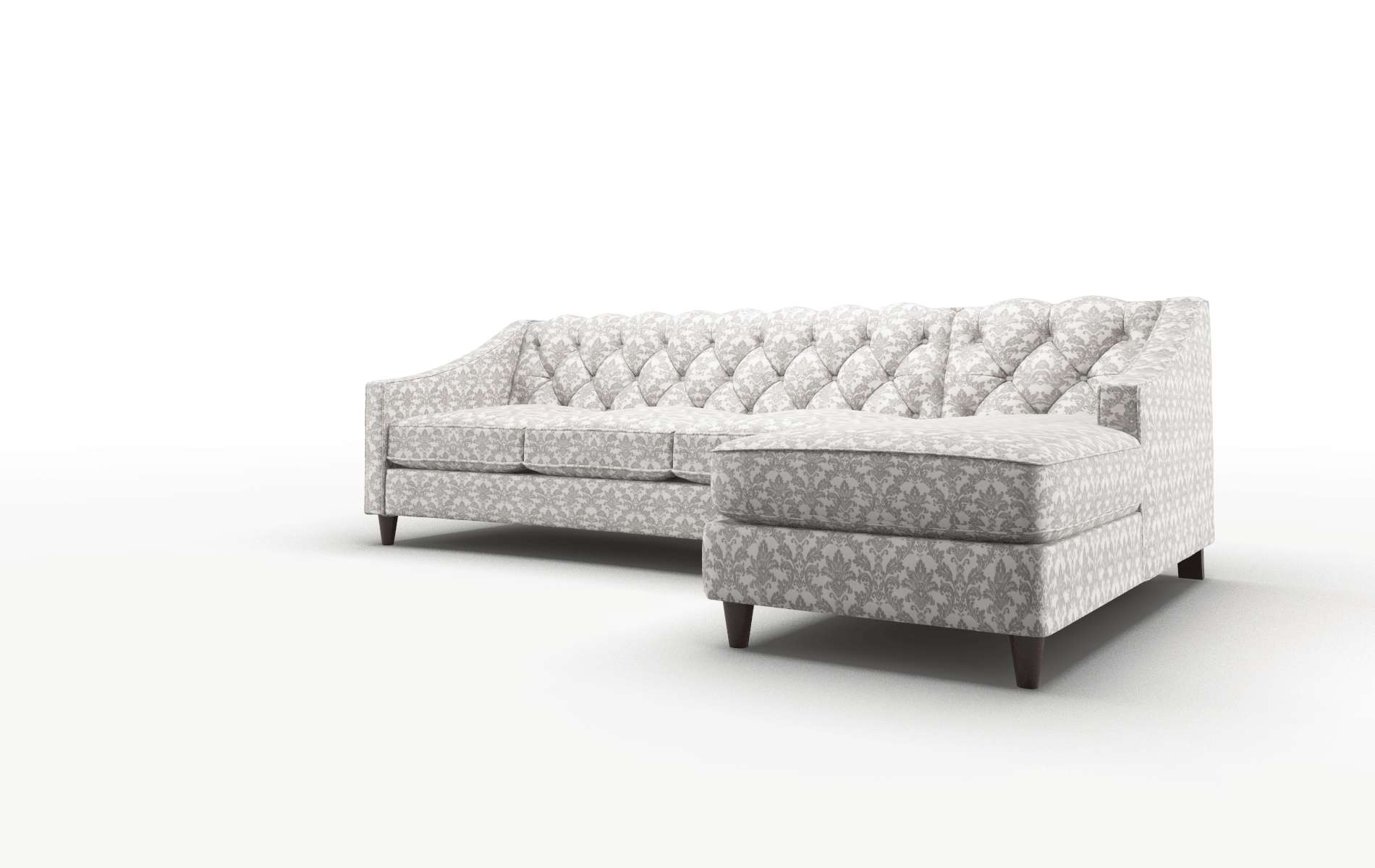 Manchester Bergamo Dove Panel espresso legs 4