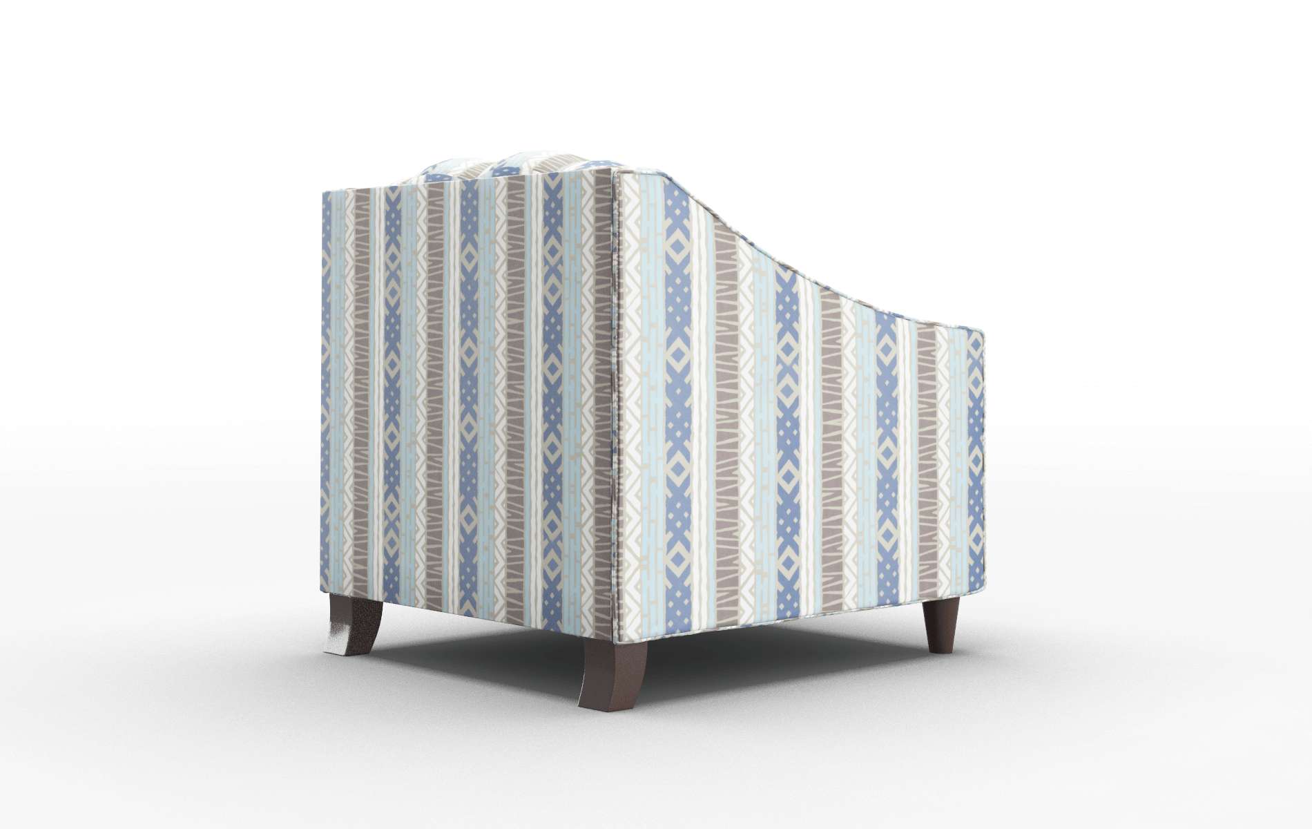 Manchester Bodhi Indigo Chair espresso legs 5