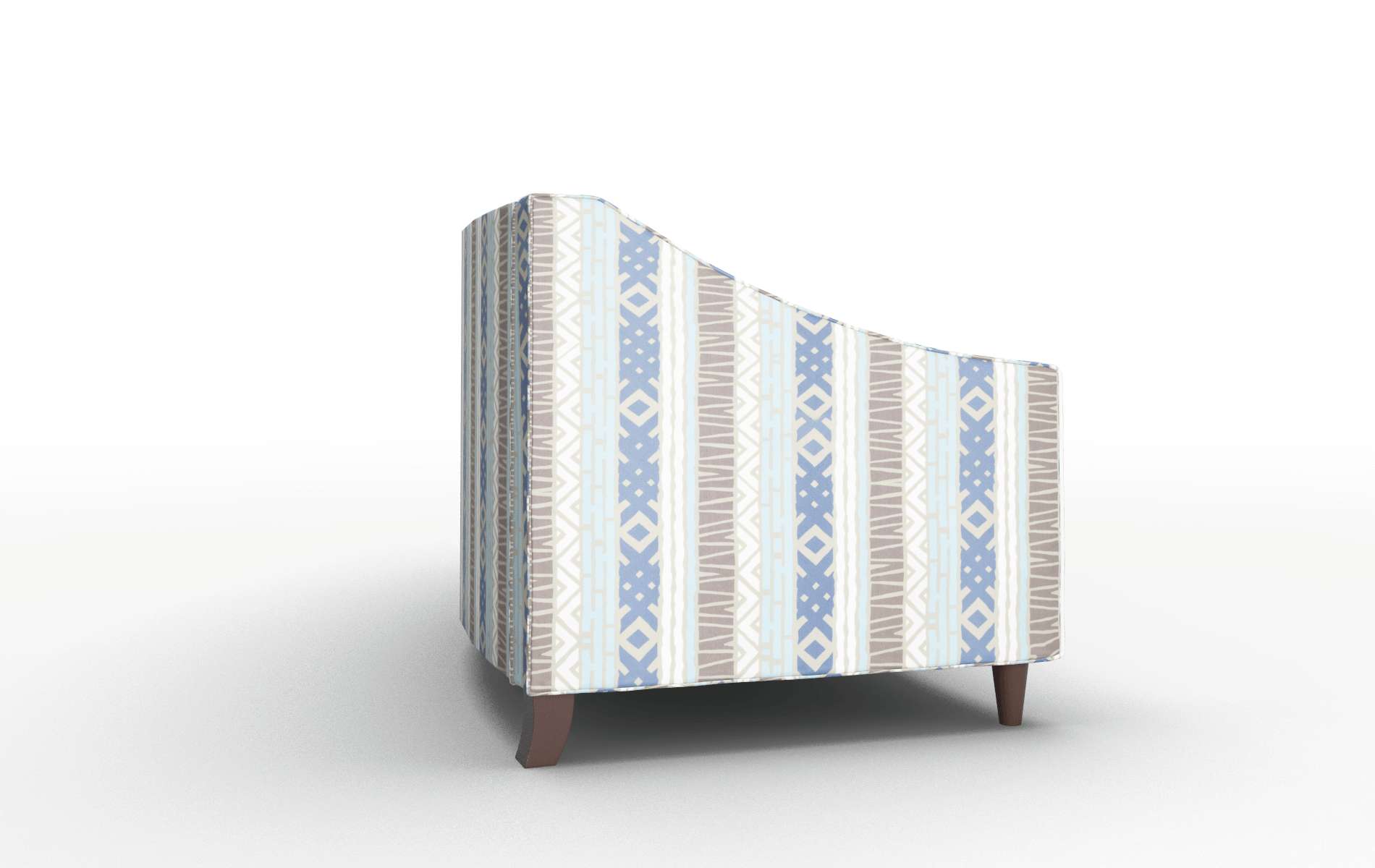 Manchester Bodhi Indigo Sofa espresso legs 3