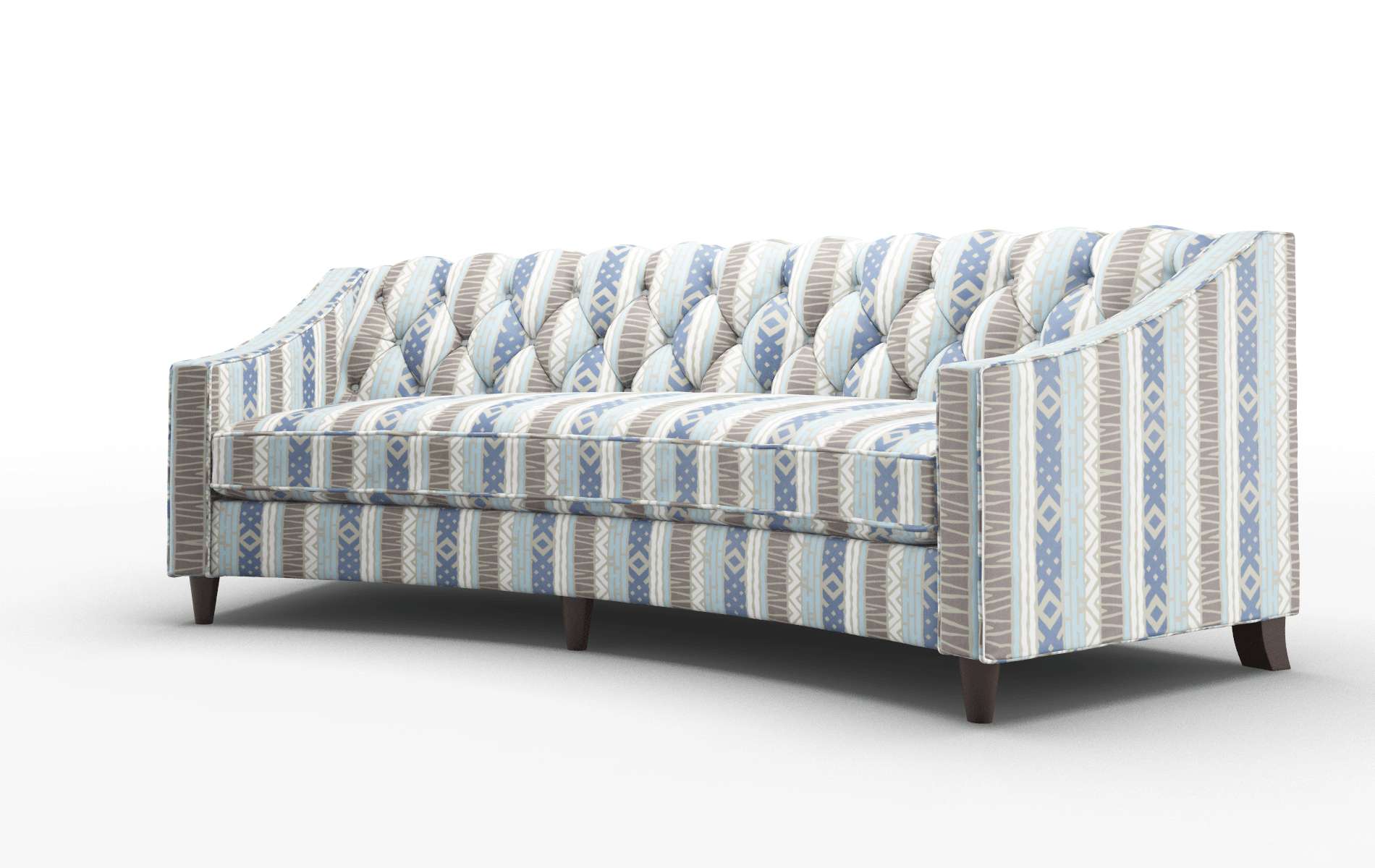 Manchester Bodhi Indigo Sofa espresso legs 4