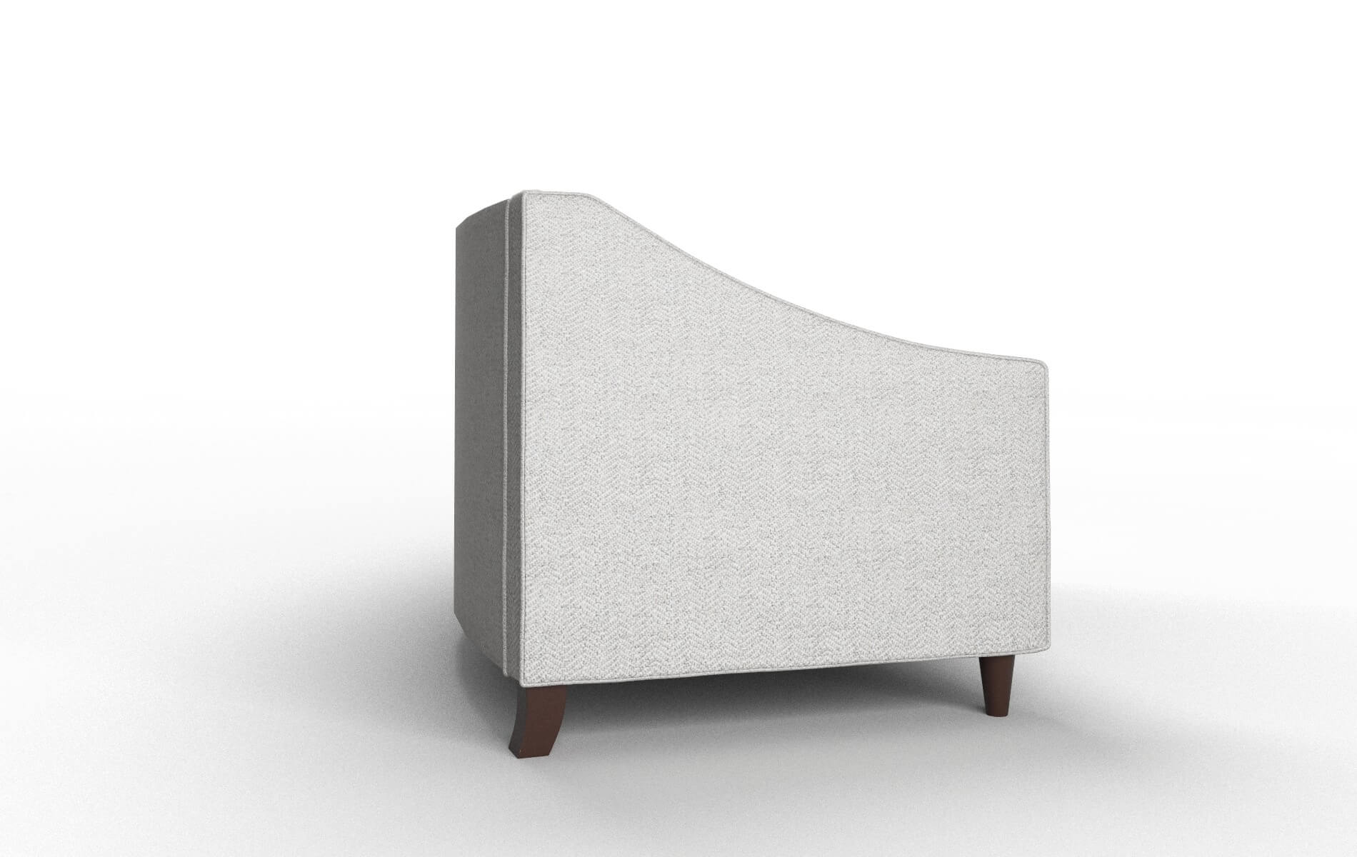 Manchester Catalina Silver Sofa espresso legs 3
