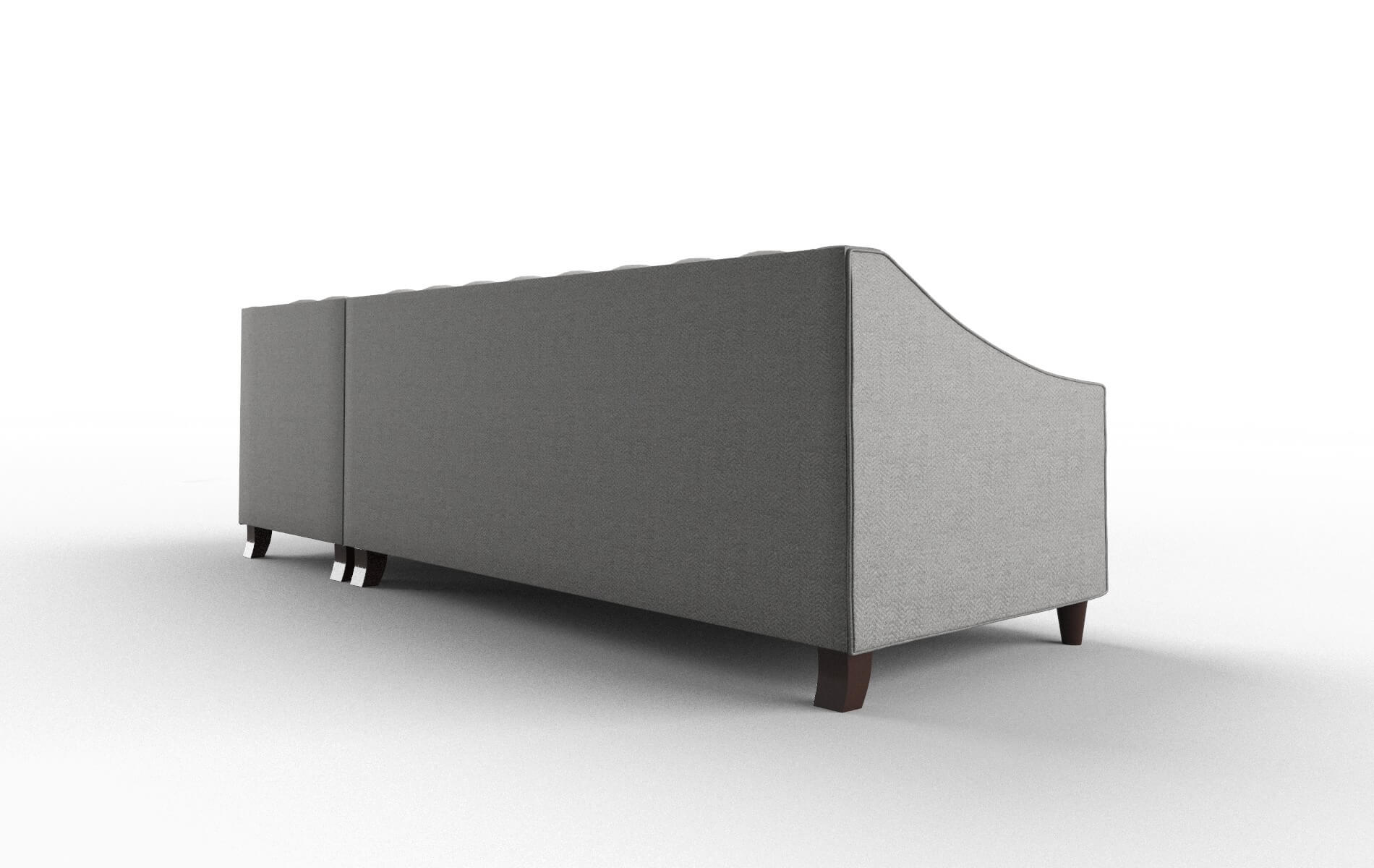 Manchester Catalina Steel Panel espresso legs 5