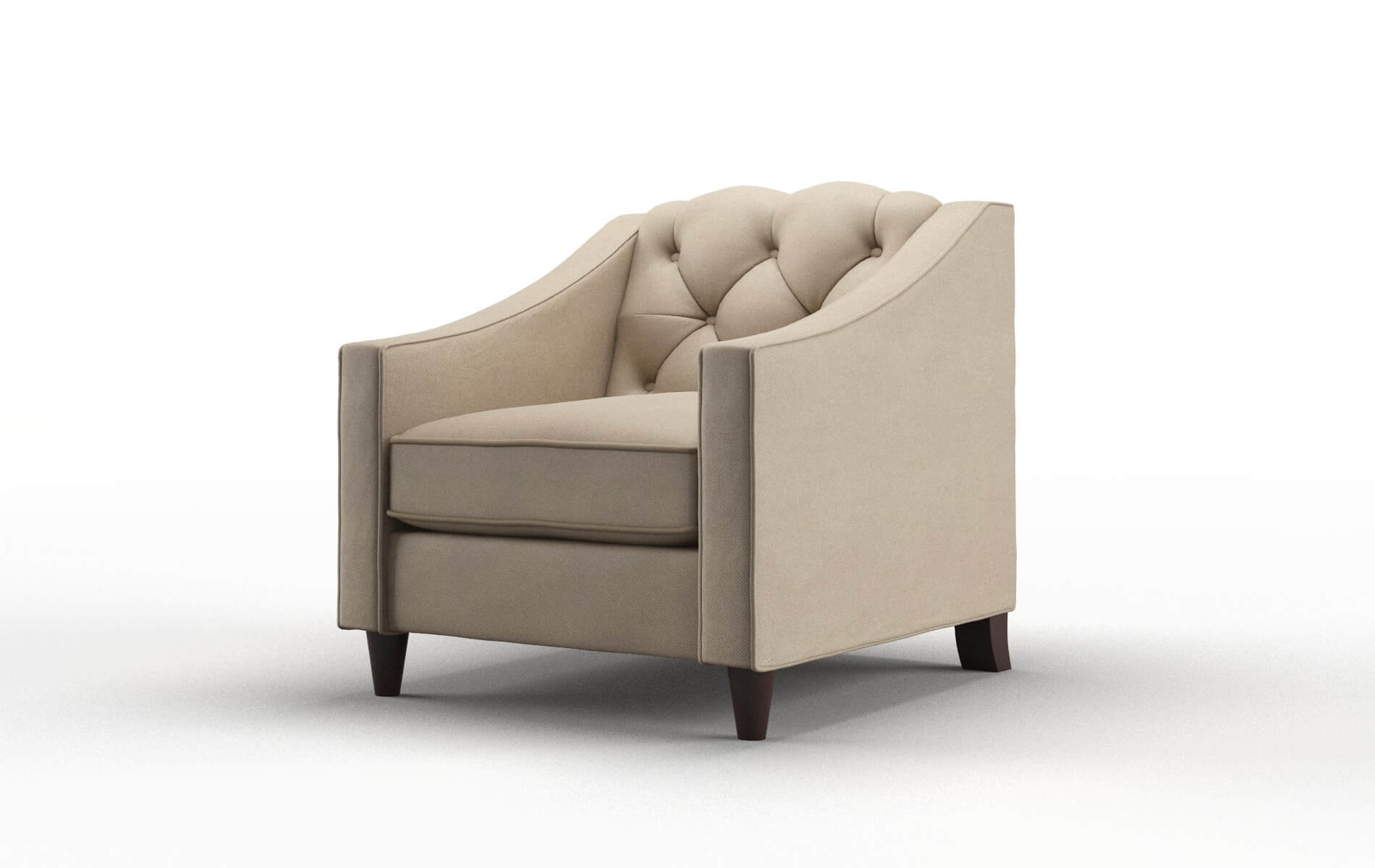 Manchester Chance Platinum Chair espresso legs 4